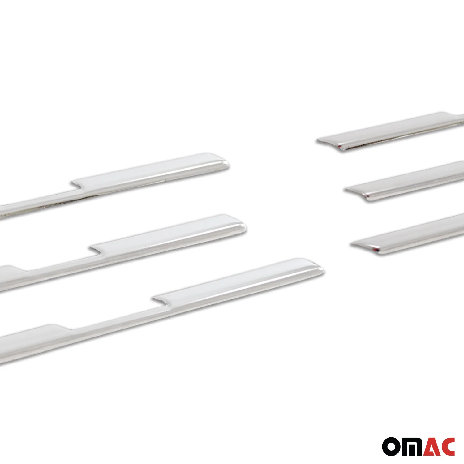 Moulure de calandre avant pour Renault Captur 2019-2026 6Pcs en Acier Silver - Image 8