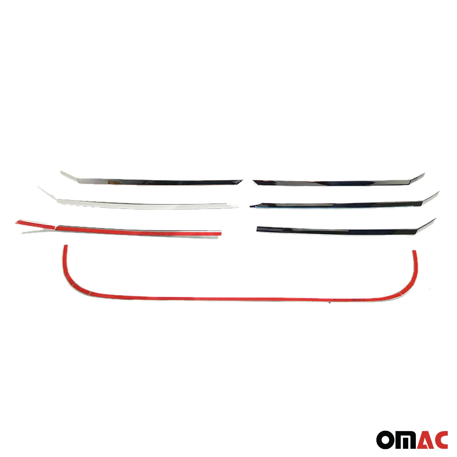 Moulure de Grille de Calandre pour VW Crafter 2011-2016 Chromé 6Pcs - Image 5
