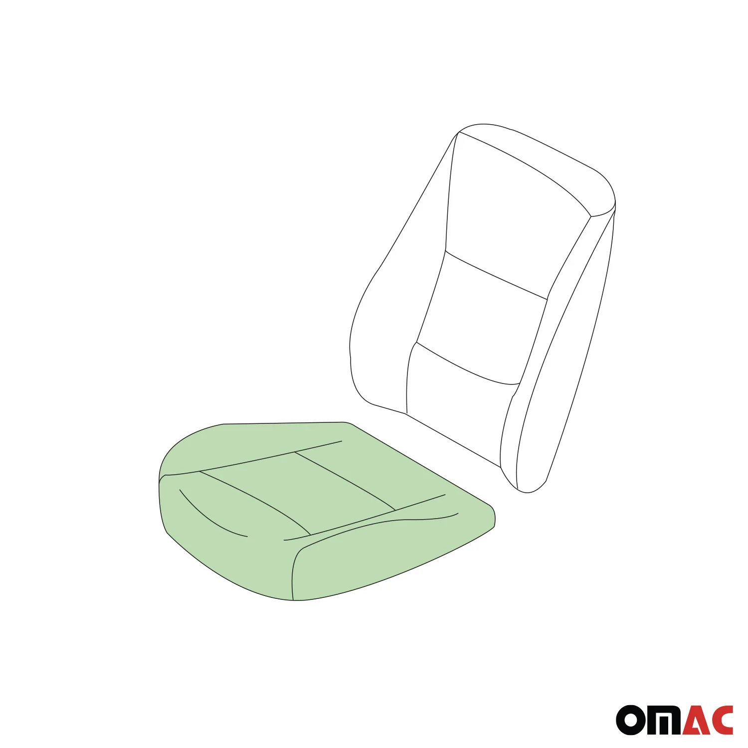 Coussin Mousse d'Assise pour Renault Megane II III 2003-2016 Remplacement - Image 7
