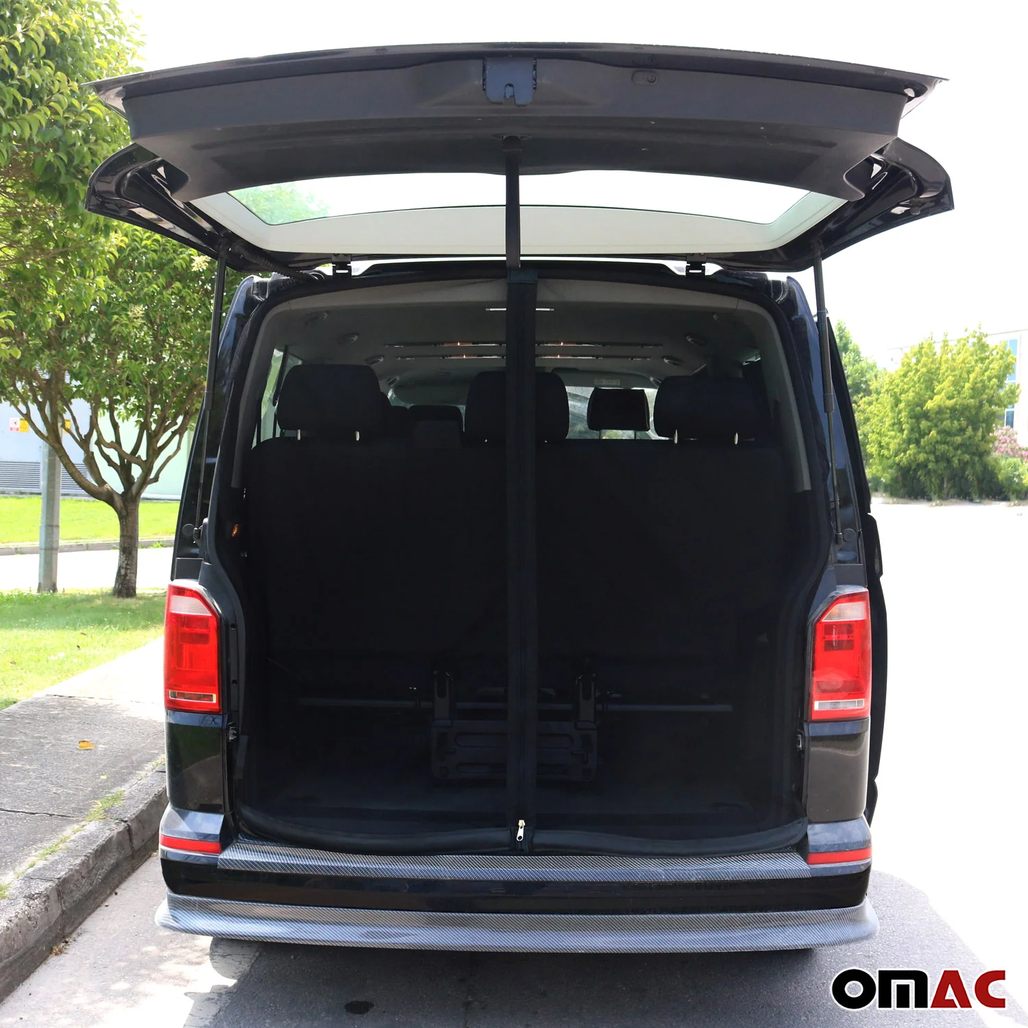 Moustiquaire avec Hayon Magnétique - pour Ford Tourneo Custom 2013-2024 Noir - Image 3