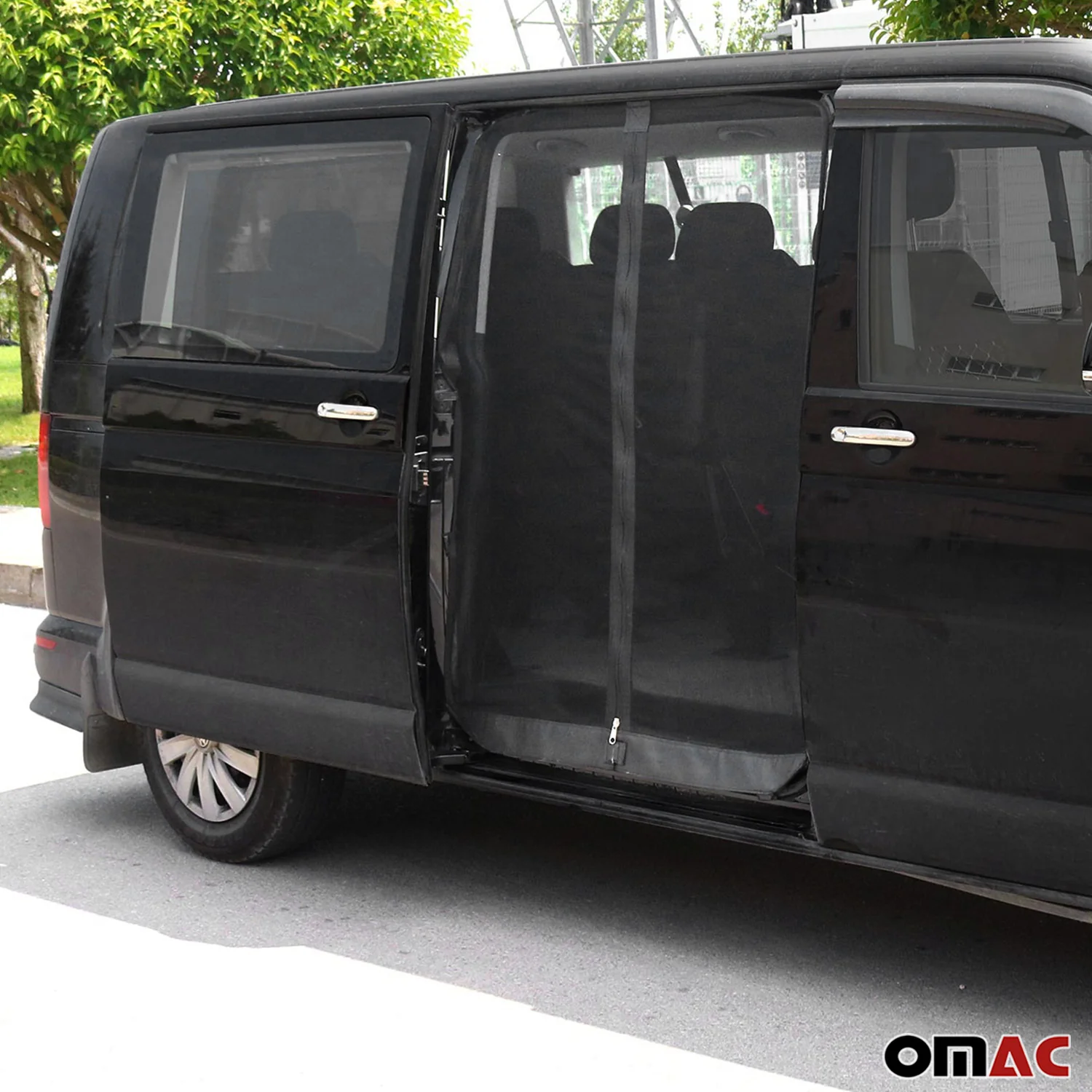 Moustiquaire avec Porte Coulissante Magnétique - pour VW T5 Transporter 2003-15 - Image 5