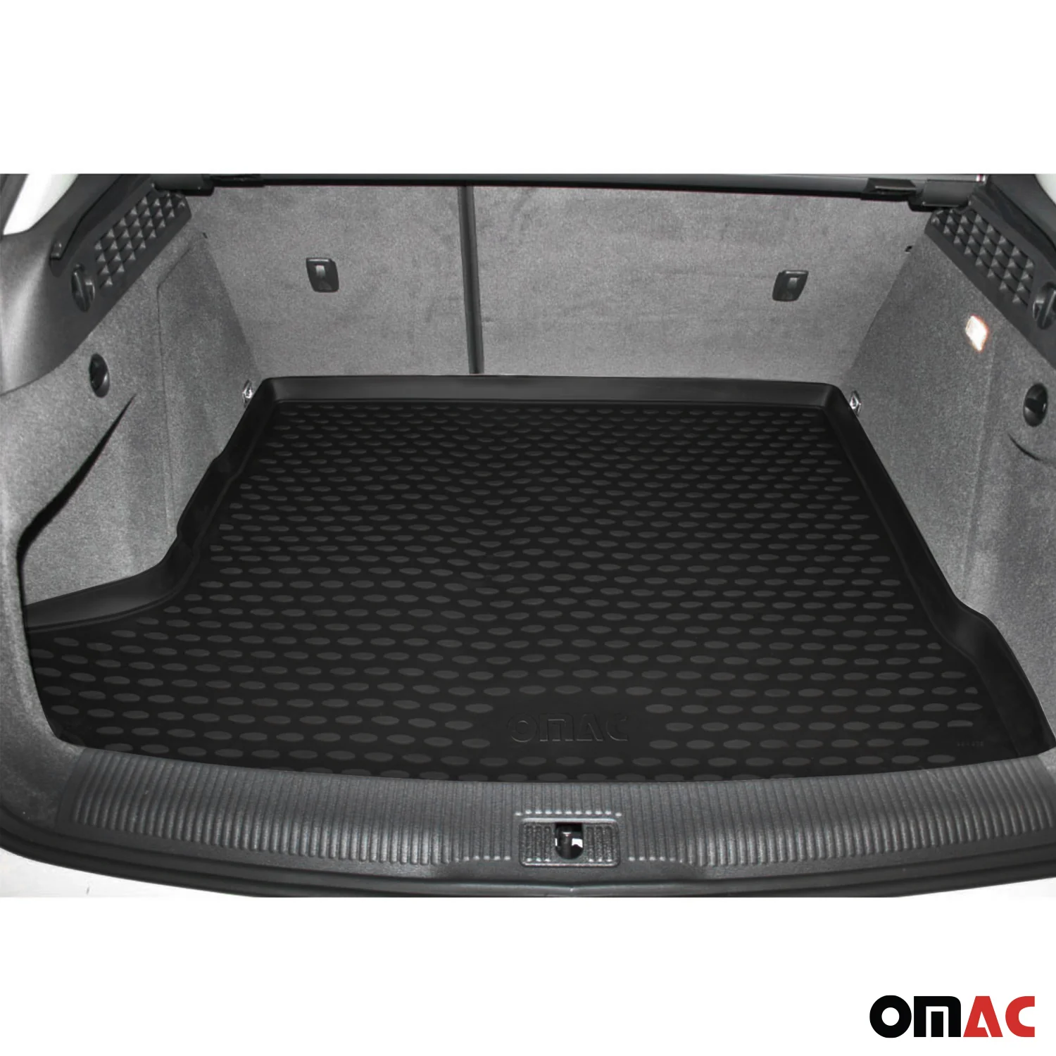 OMAC Tapis de coffre pour Mercedes Classe E W214 Berline 2023-2026 TPE Noir - Image 2