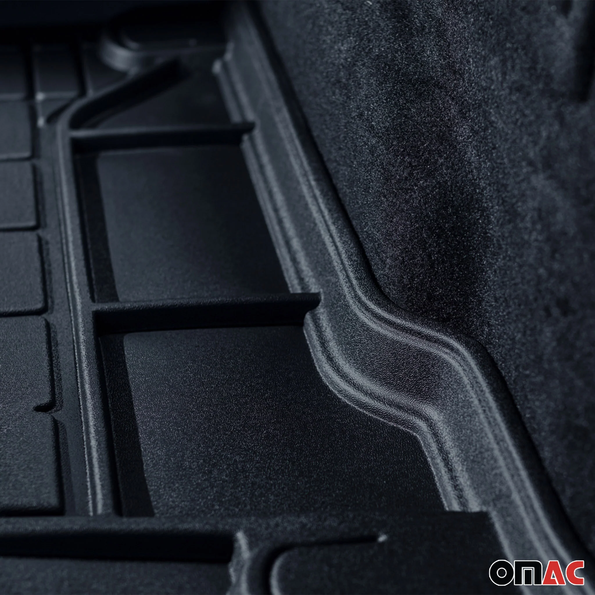 OMAC Tapis de Coffre pour Skoda Fabia 2014-2022 TPE Noir - Image 7