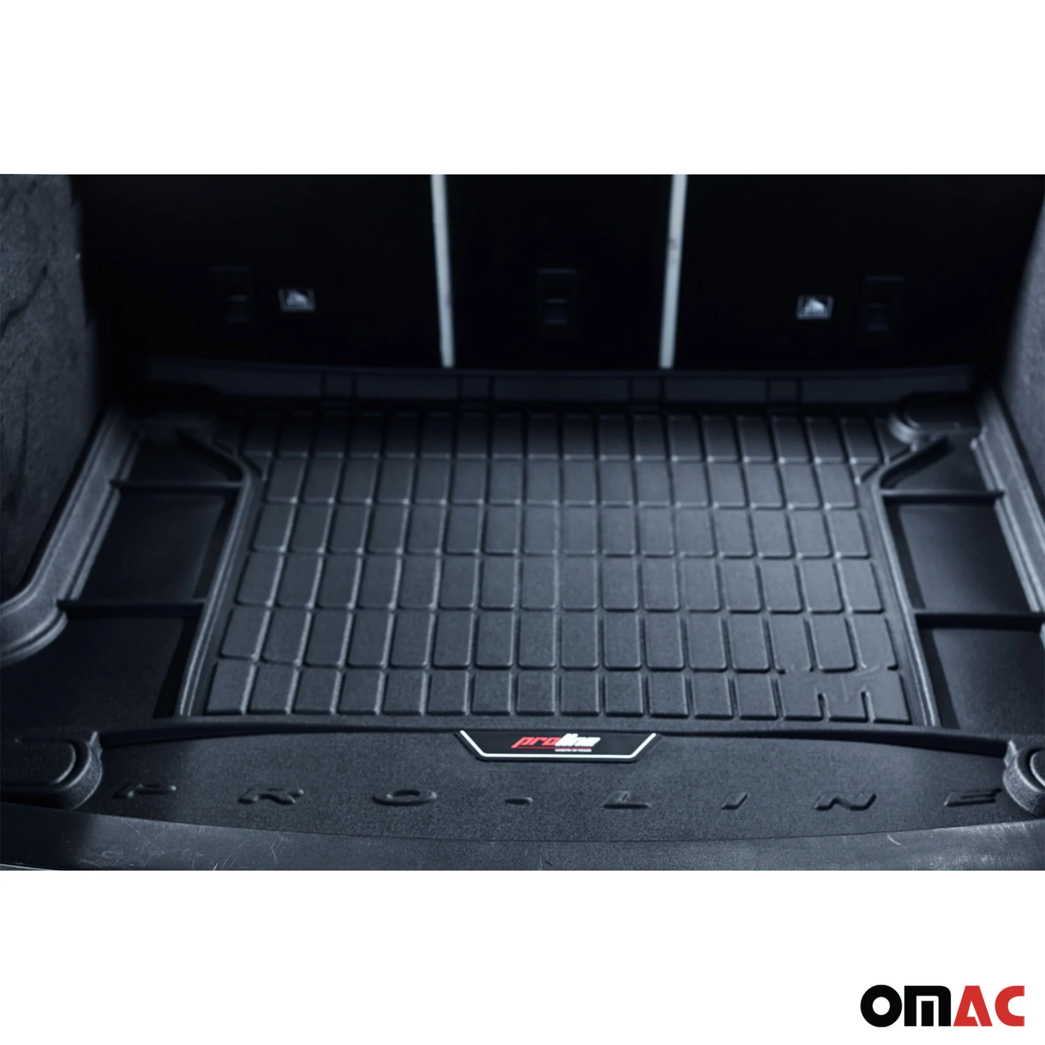 OMAC Tapis de Coffre pour Suzuki Celerio 2014-2021 TPE Noir - Image 2