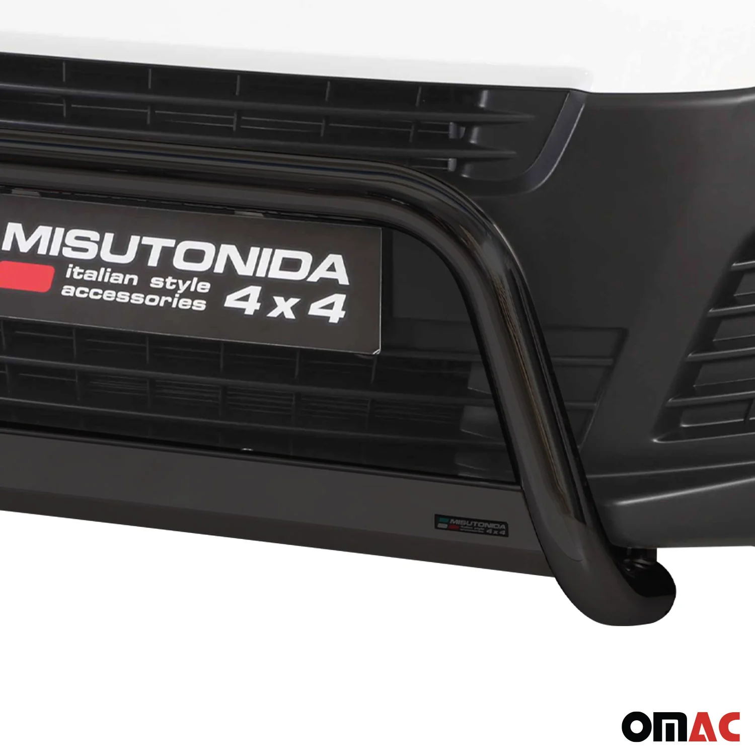 Pare-buffle Avant pour Citroen Jumpy / SpaceTourer 2016-2026 en acier inox Noir - Image 3