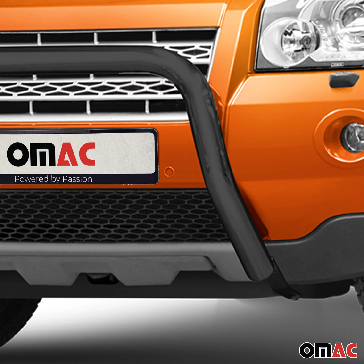 Pare-Buffle Avant Pour Land Rover Freelander 2007-2015 Acier Inox Noir - Image 3