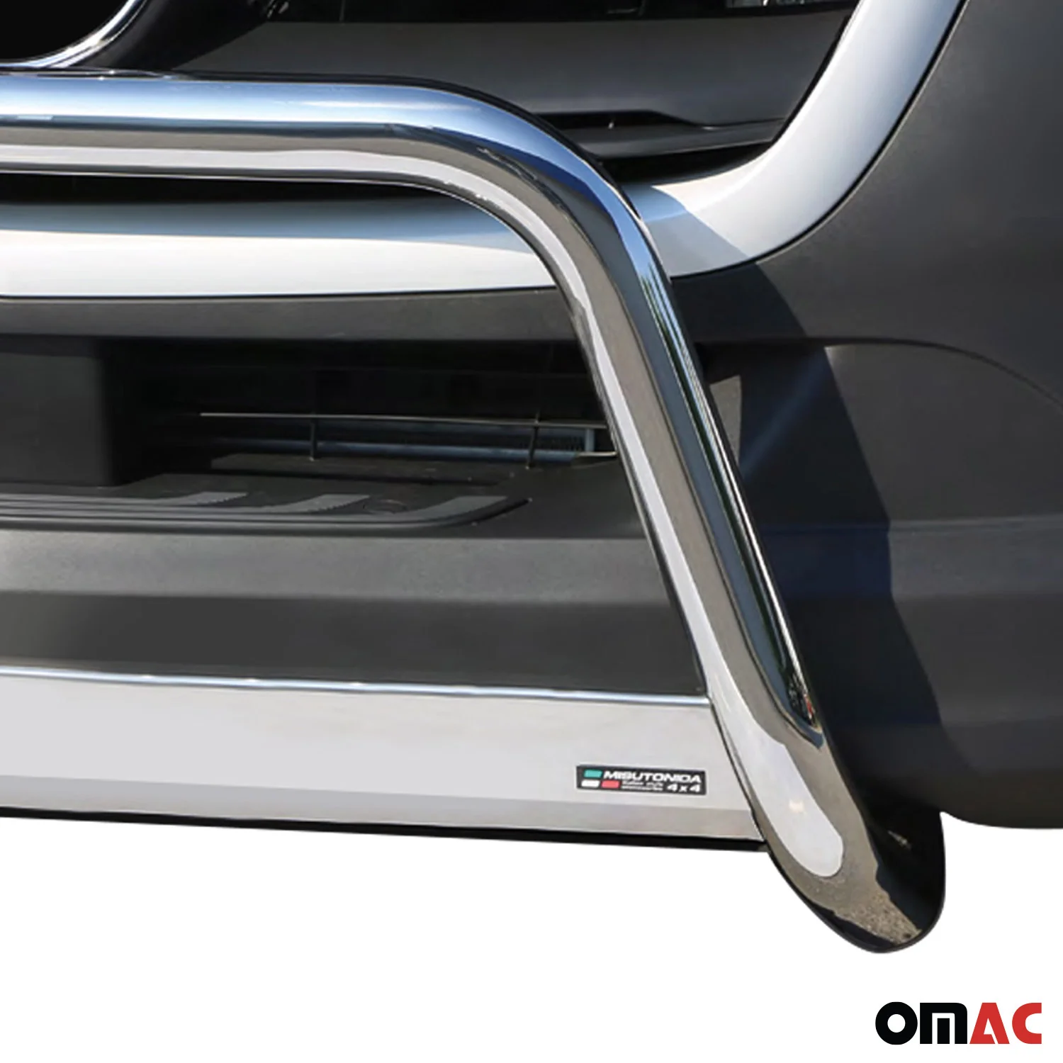 Pare-buffle Avant pour Mercedes Sprinter 2018-2026 63 mm en Acier Gris - Image 3