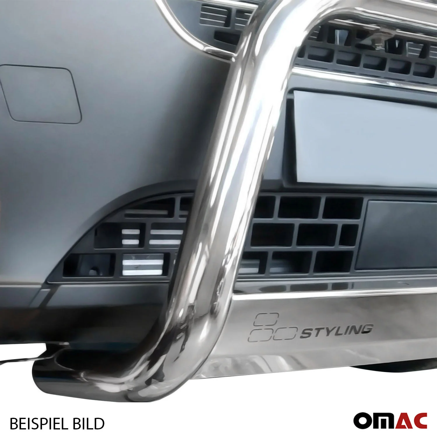 Pare-buffle Avant pour Peugeot Boxer 2014-2023 63 mm en Acier Gris - Image 6