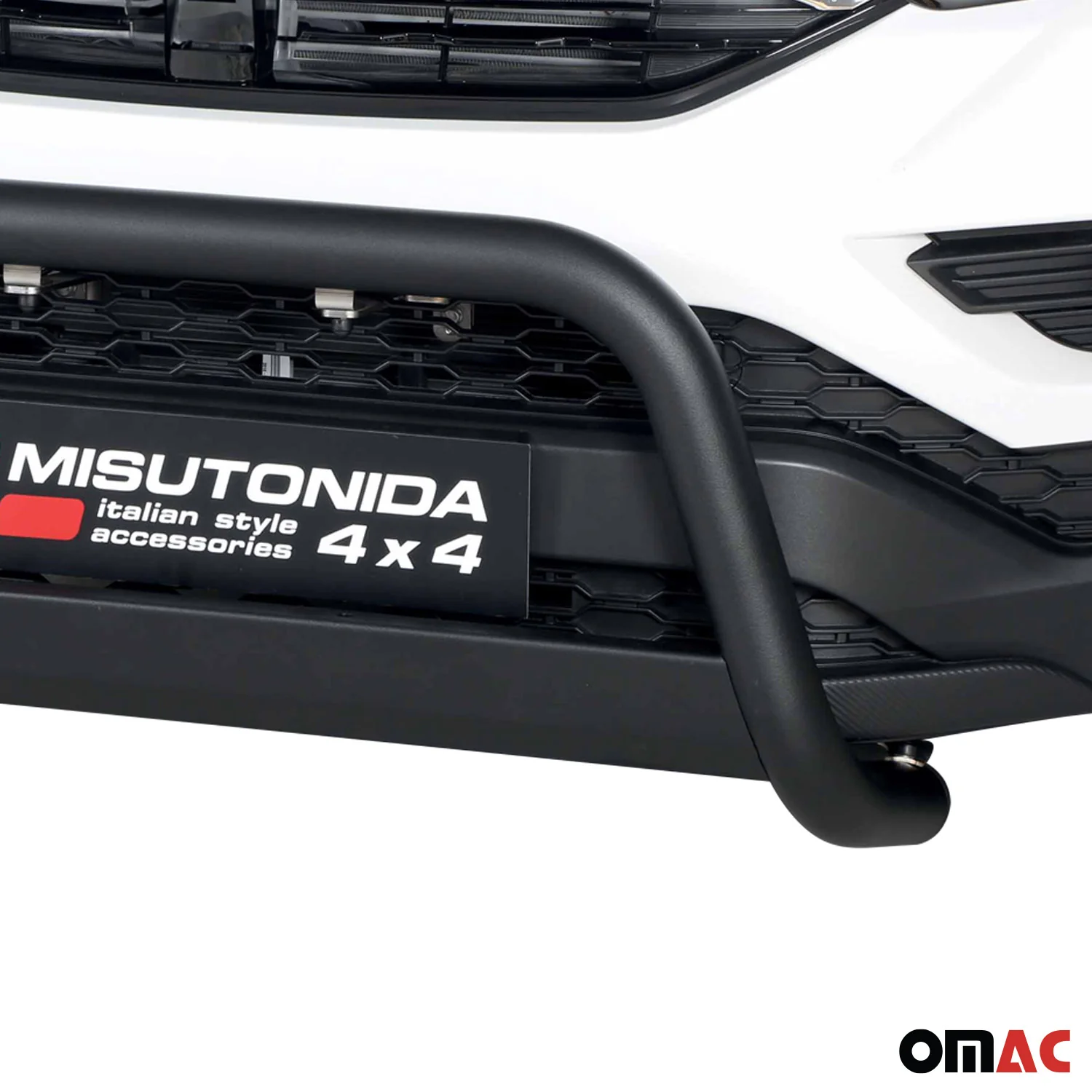 Pare-buffle Avant pour SsangYong Musso 2023-2026 63 mm en Acier Noir - Image 3
