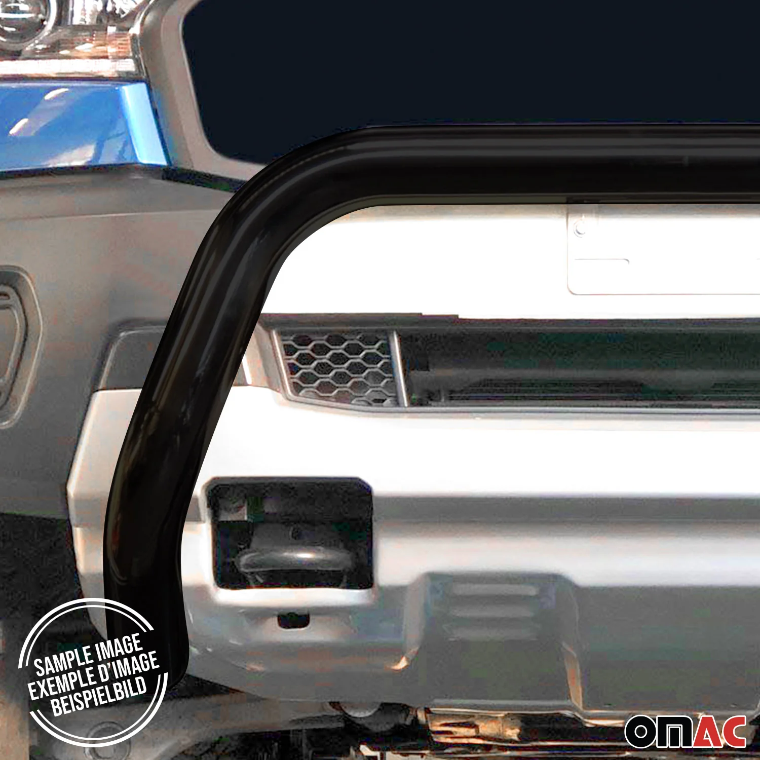 Pare-buffle Avant pour Suzuki Jimny 2018-2026 76 mm en Acier Noir - Image 5