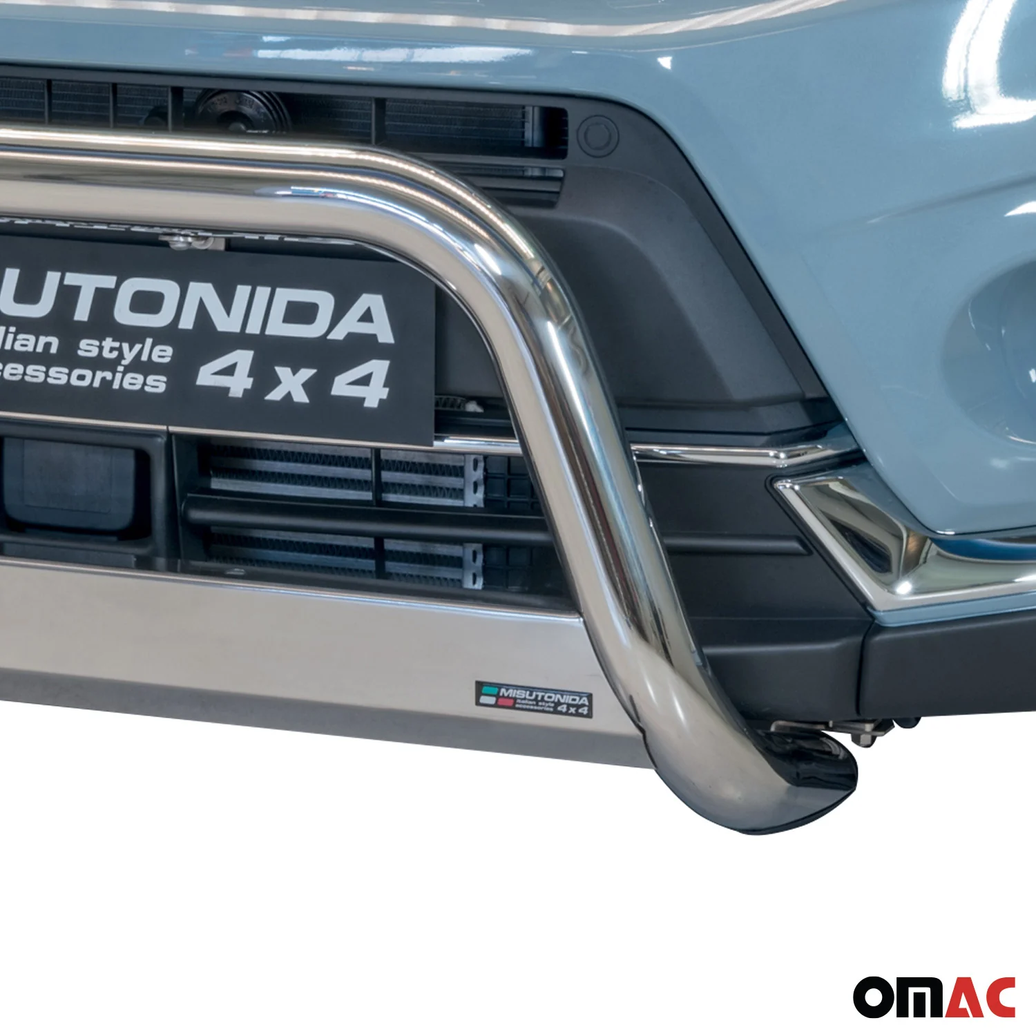 Pare-buffle Avant pour Suzuki Vitara 2019-2026 63 mm en Acier Gris - Image 3