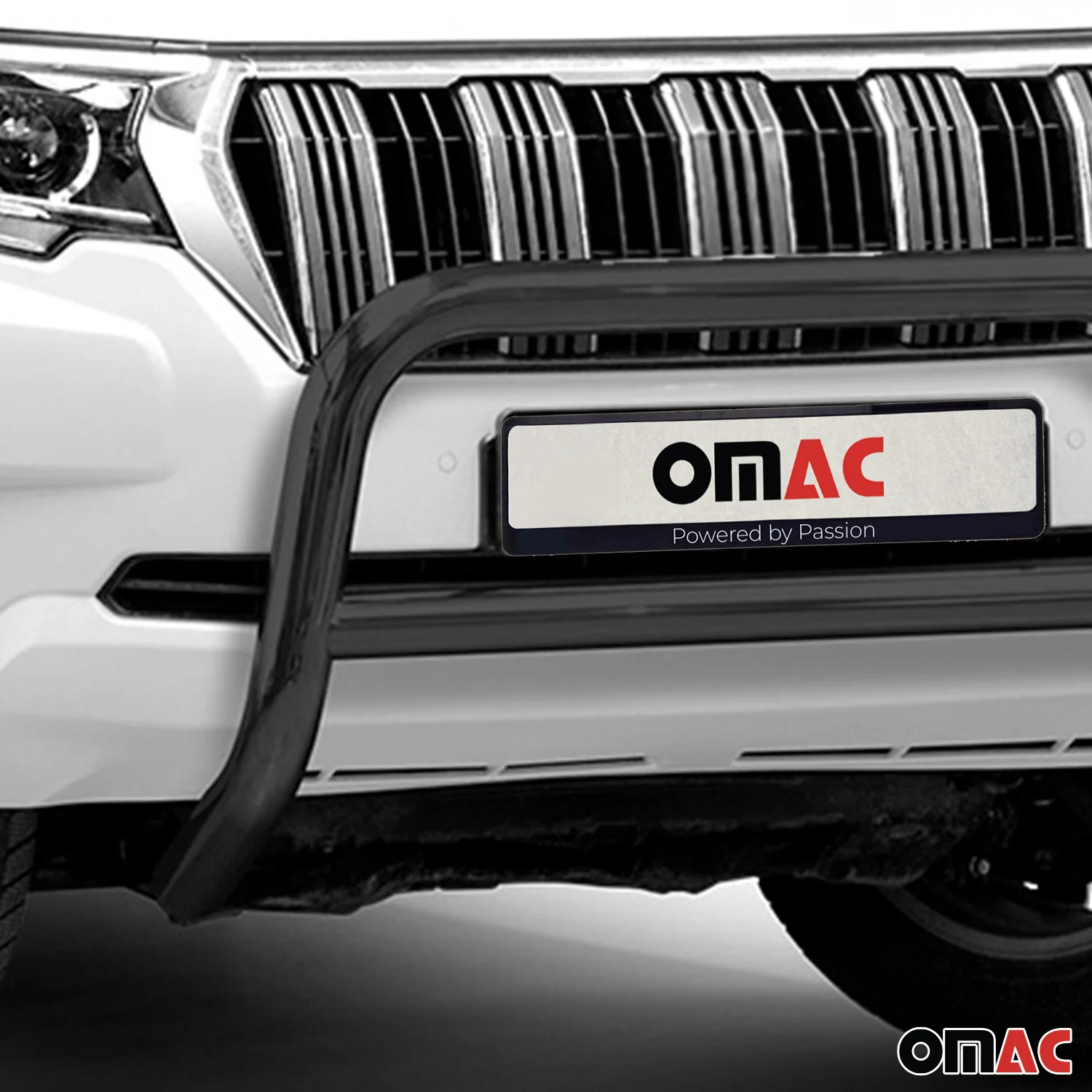 Pare-Buffle Avant Pour Toyota Land Cruiser 150 2019-2023 Noir - Image 3