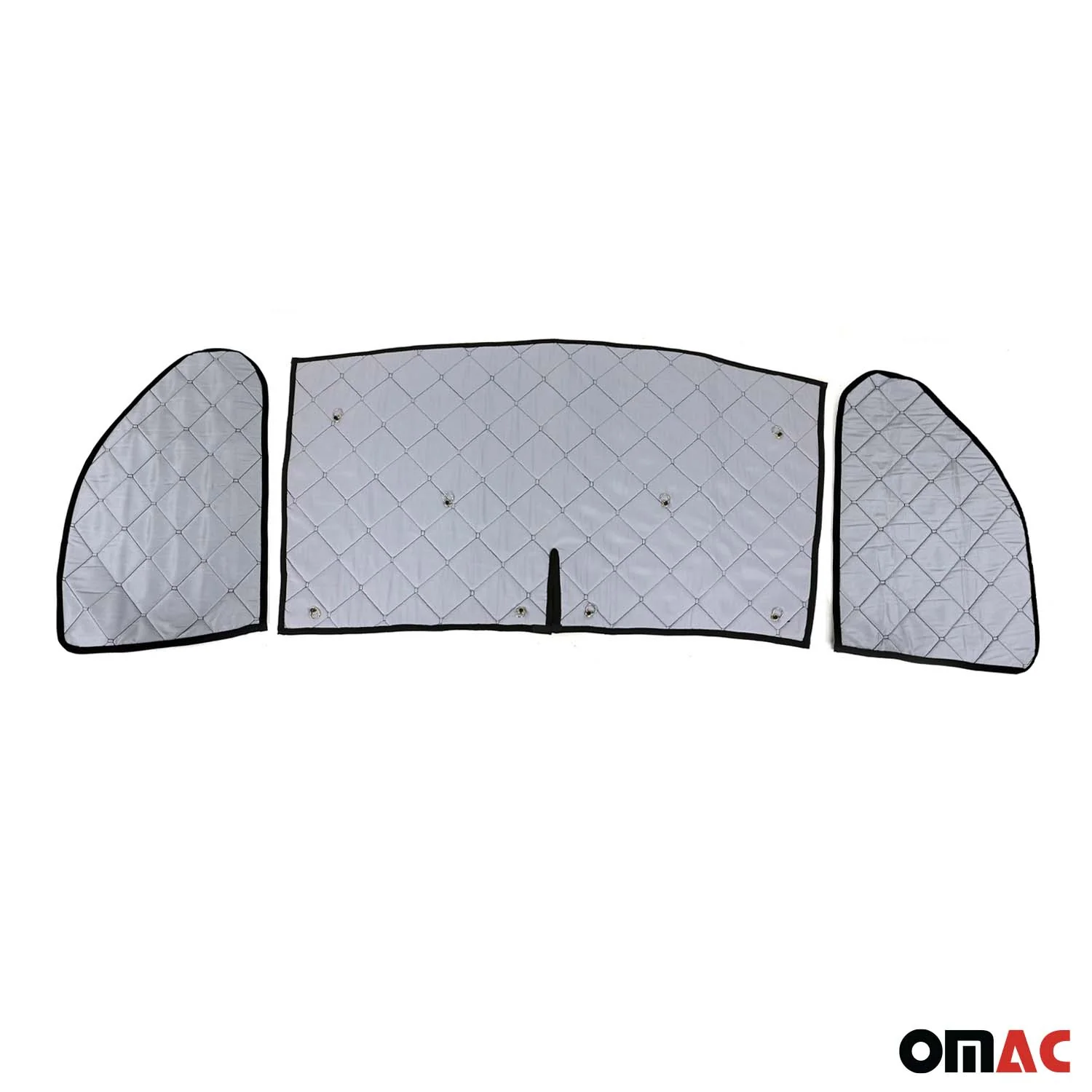 Rideaux pare-soleil d'isolation pour Peugeot Expert 2016-2026 Noir Tissu - Image 5