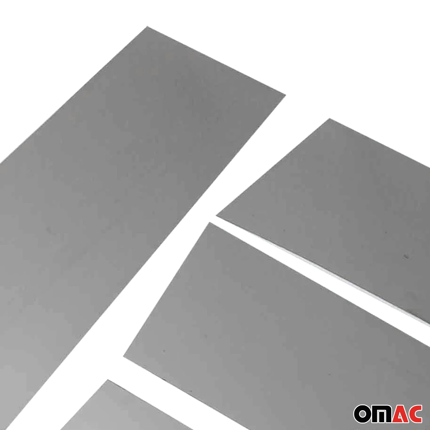 Couverture Garniture de pilier B pour Fiat Doblo 2010-2021 acier inox Foncé 8Pcs - Image 7