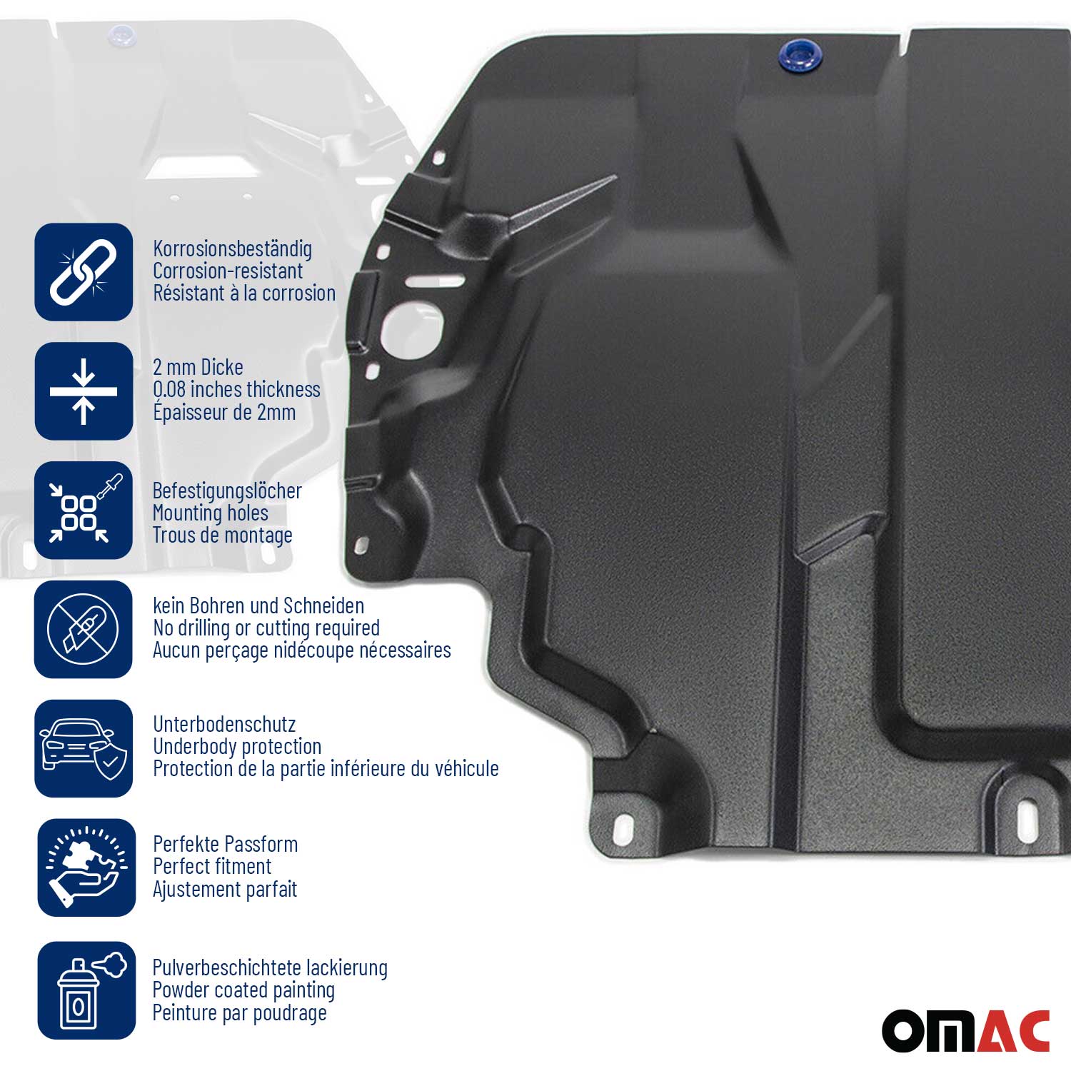 Plaque De Protection Carrosserie pour Suzuki Grand Vitara 2005-2023 - Image 2