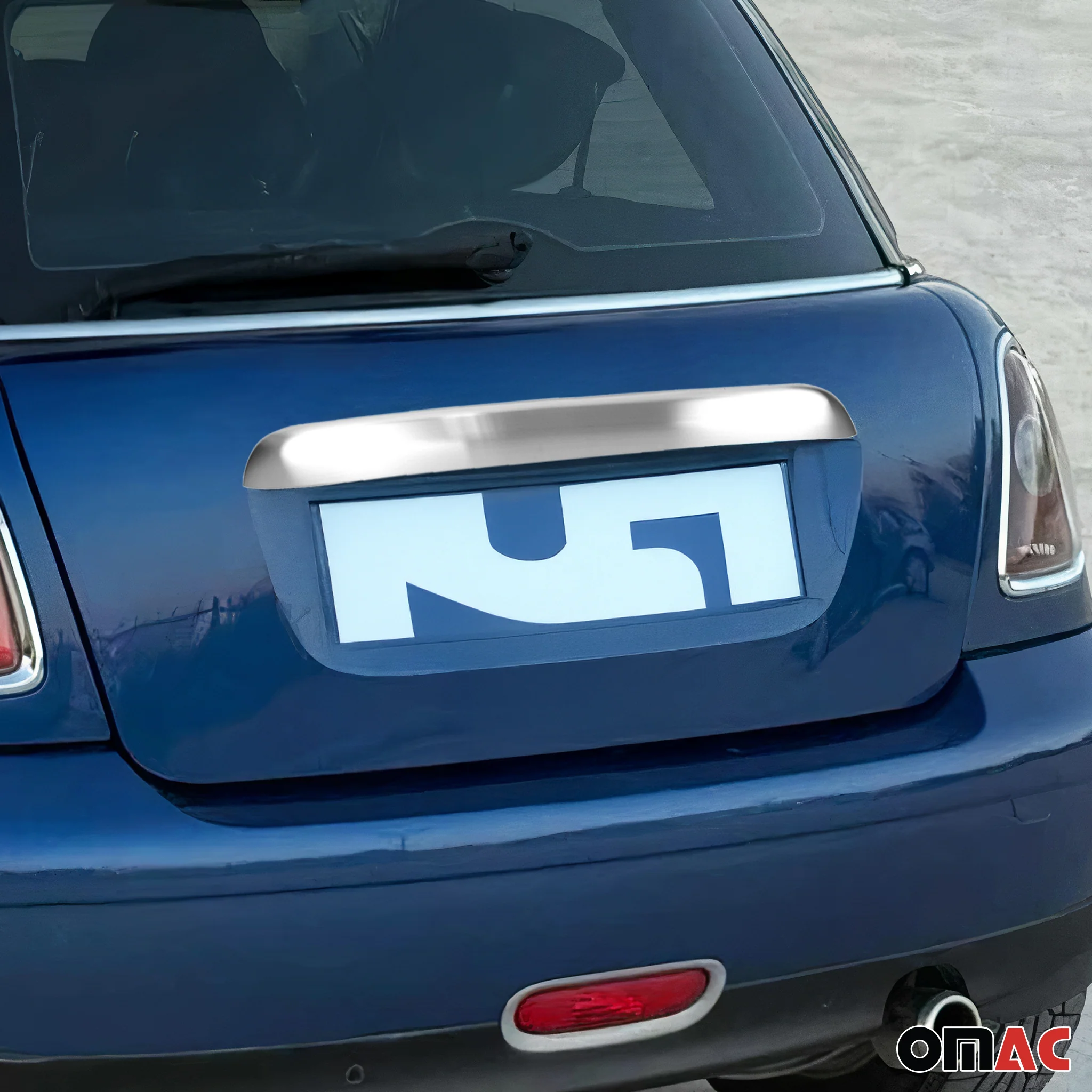 Poignée de Coffre Arrière pour Mini Cooper R56 2006-2013 acier inox Brossé - Image 2
