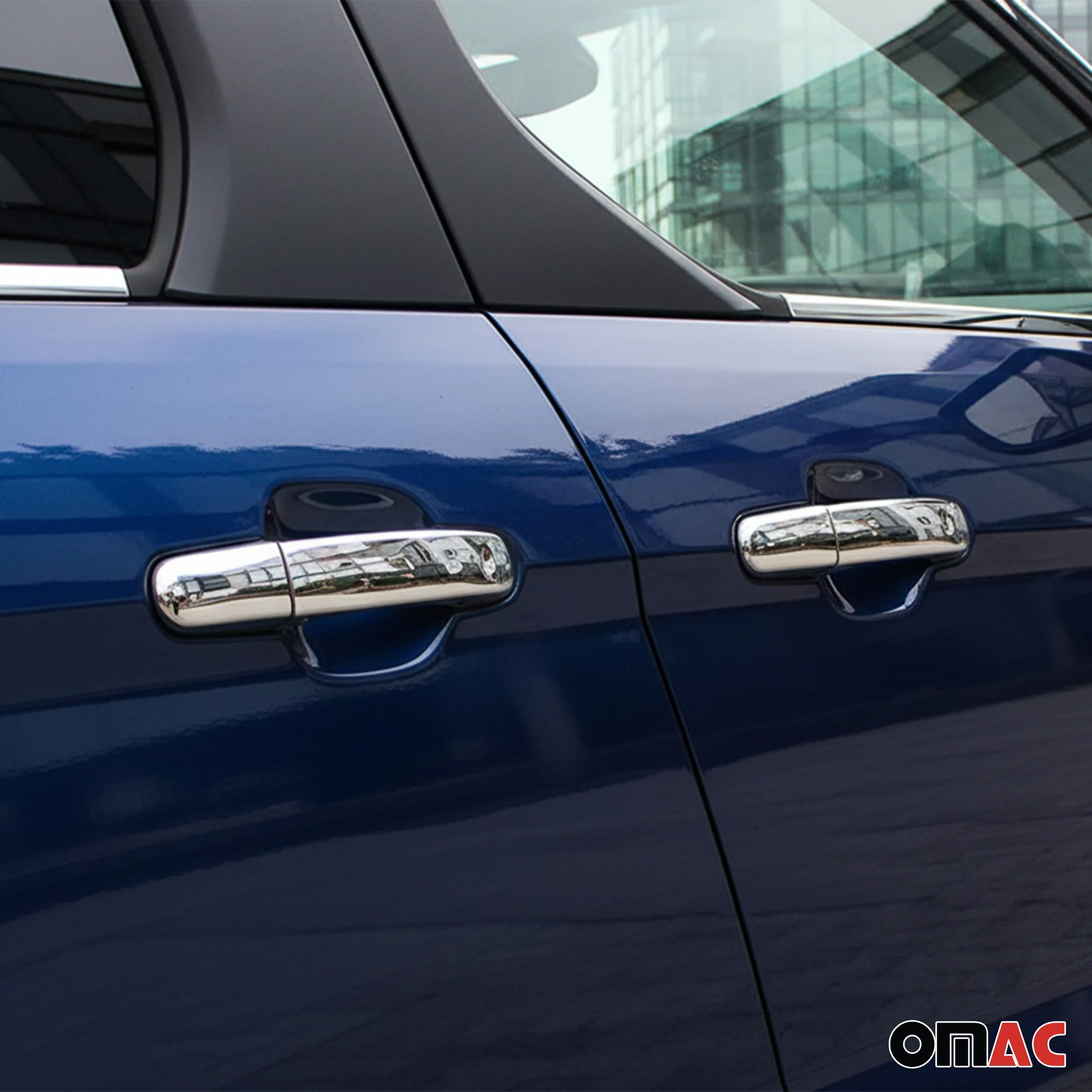 Couverture de poignée de porte pour Ford Connect 2014-2021 en Acier Inox 10Pcs - Image 2