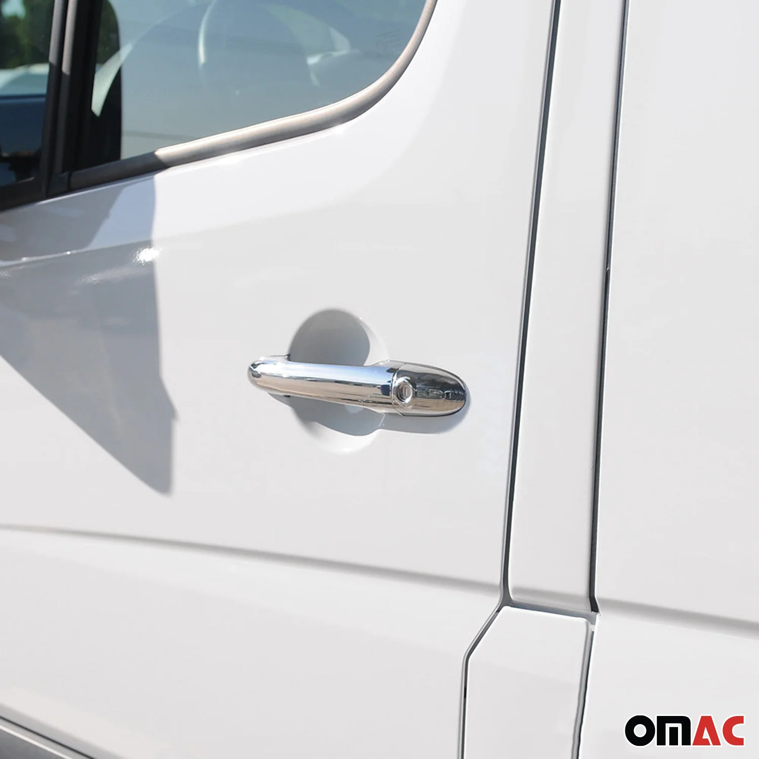 Poignée de porte Latérale pour VW Crafter / Mercedes Sprinter 2006-2018 Chromé - Image 2
