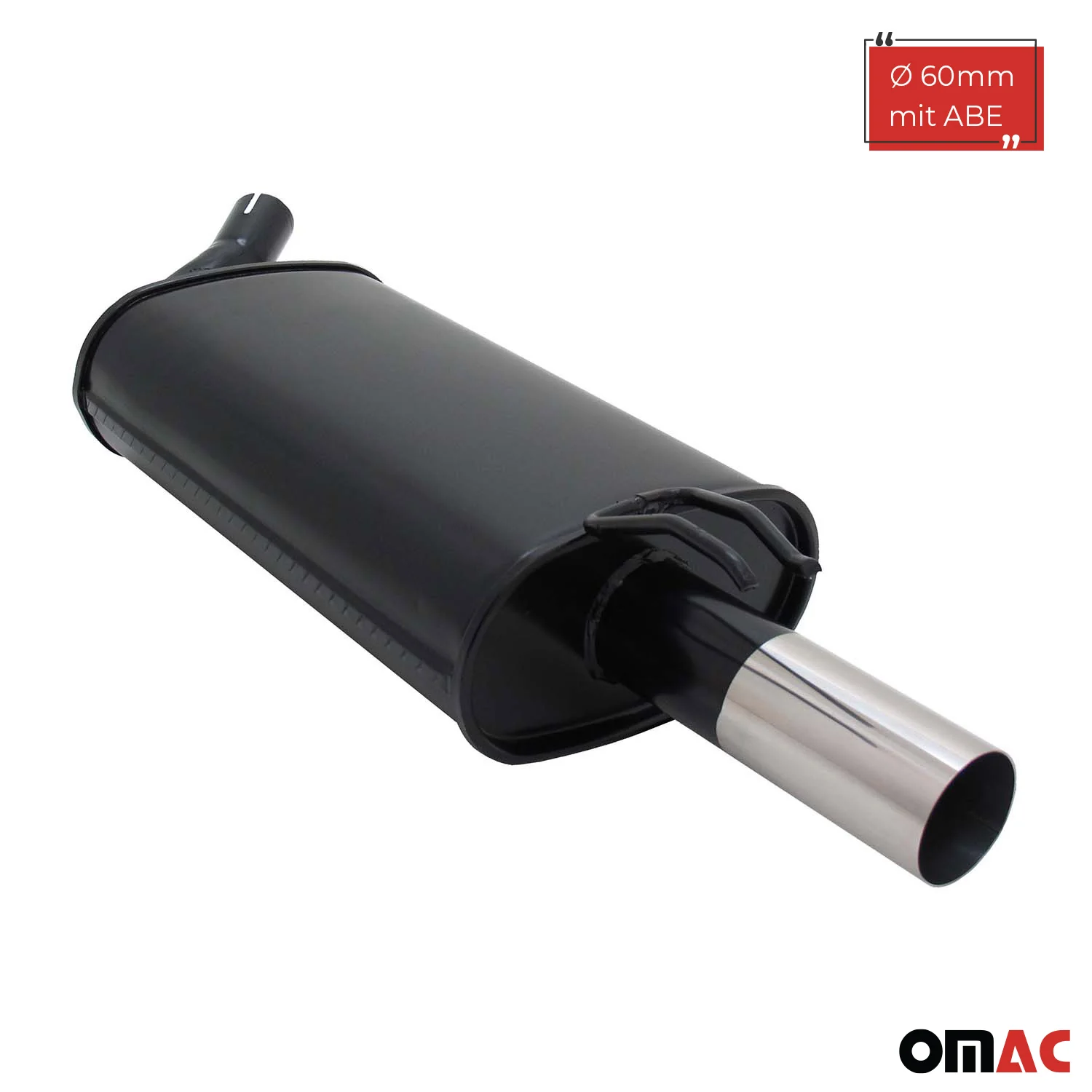 Pot d'échappement sport pour Renault Twingo C06 60mm avec homologation ABE - Image 2
