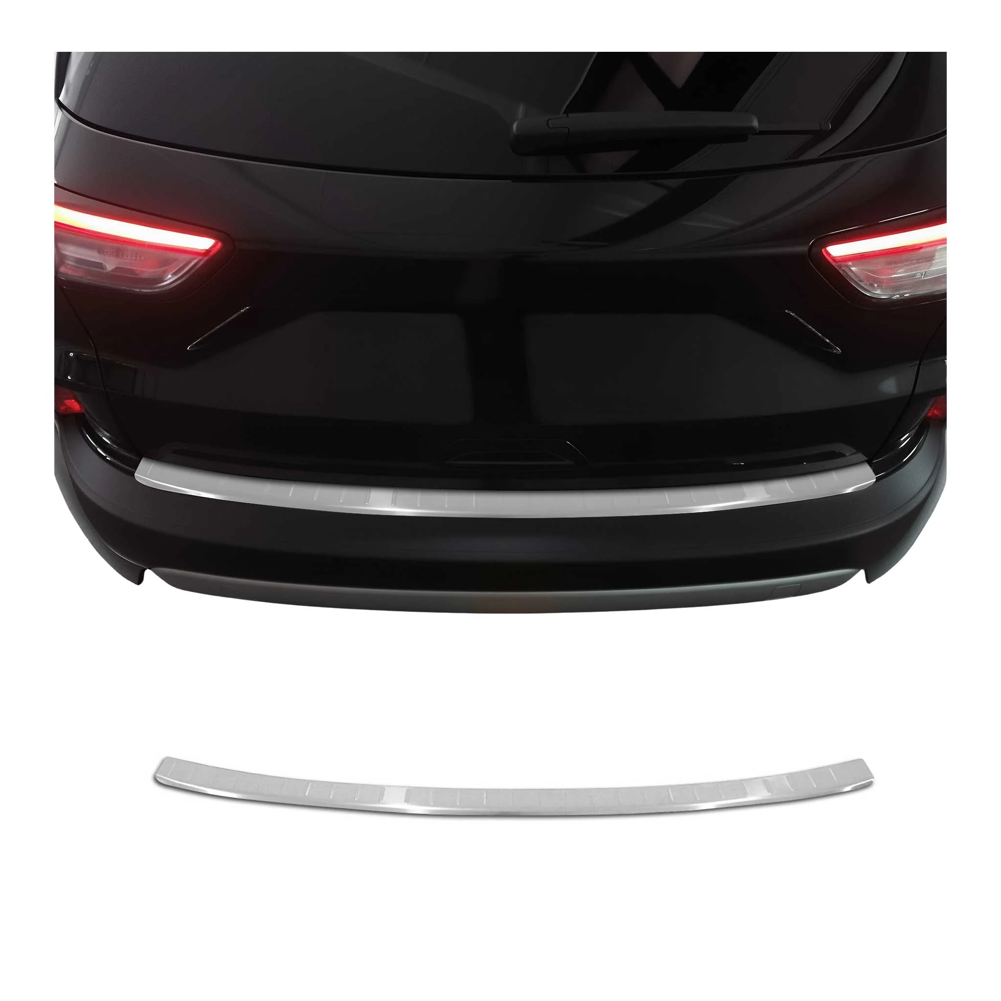 OMAC Protection de Pare-Chocs pour Ford Kuga III 2019-26 Inox finition brossée