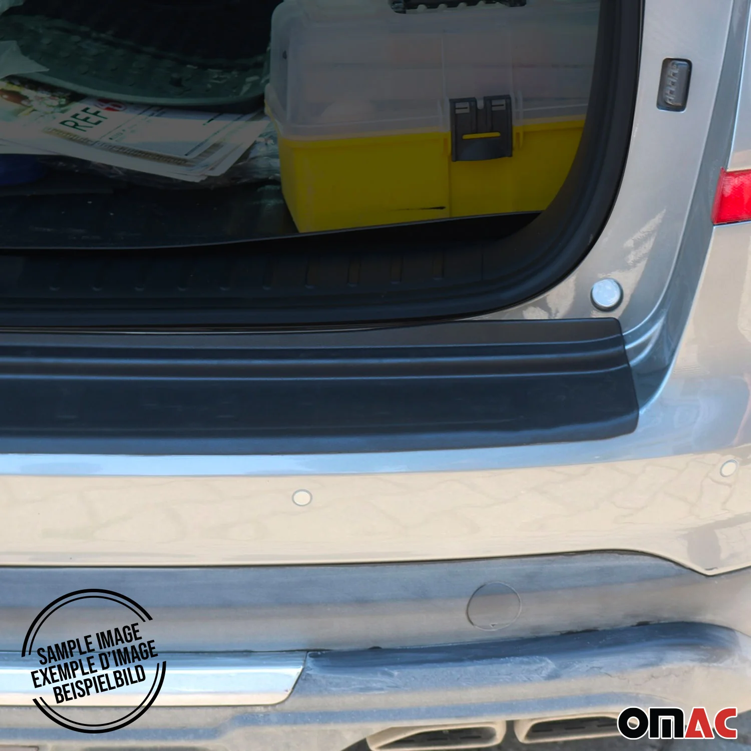 Protection de Pare-Chocs pour Hyundai Tucson III 2019-2021 FL noir brillant - Image 5