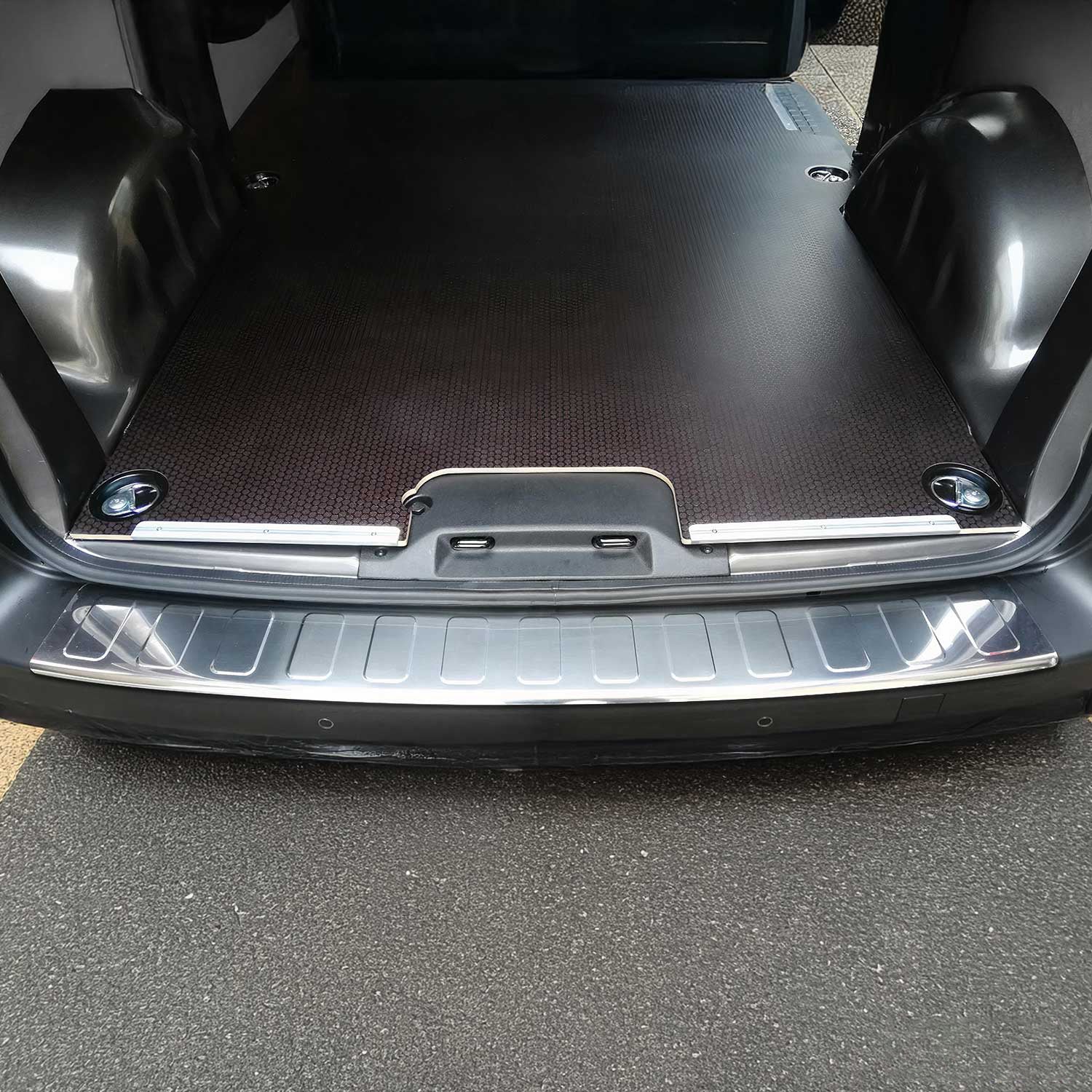 Protection de Pare-Chocs pour Opel Zafira Life 2019-2026 L1 L2 Inox polie