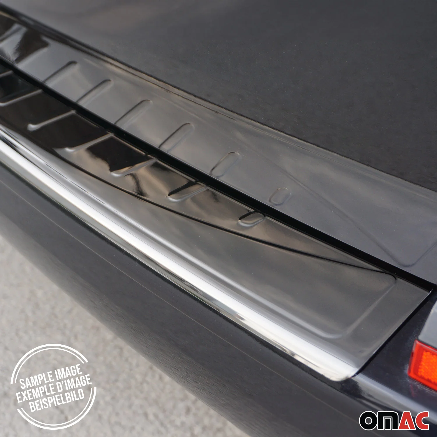 Protection de Pare-Chocs pour Opel Combo E Cargo 2019-2026 Inox dark chrome - Image 6