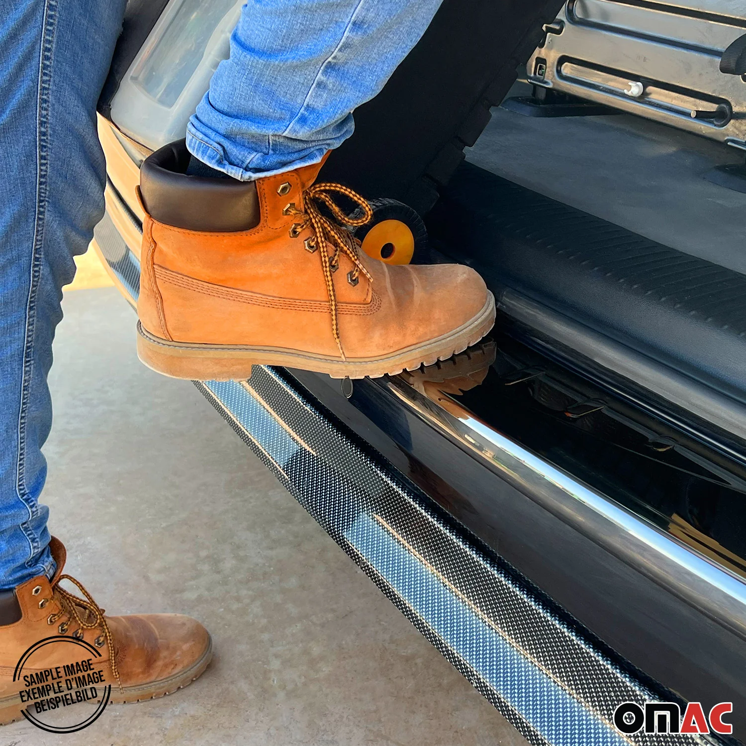 Protection de Pare-Chocs pour Opel Combo E Cargo 2019-2026 Inox dark chrome - Image 9