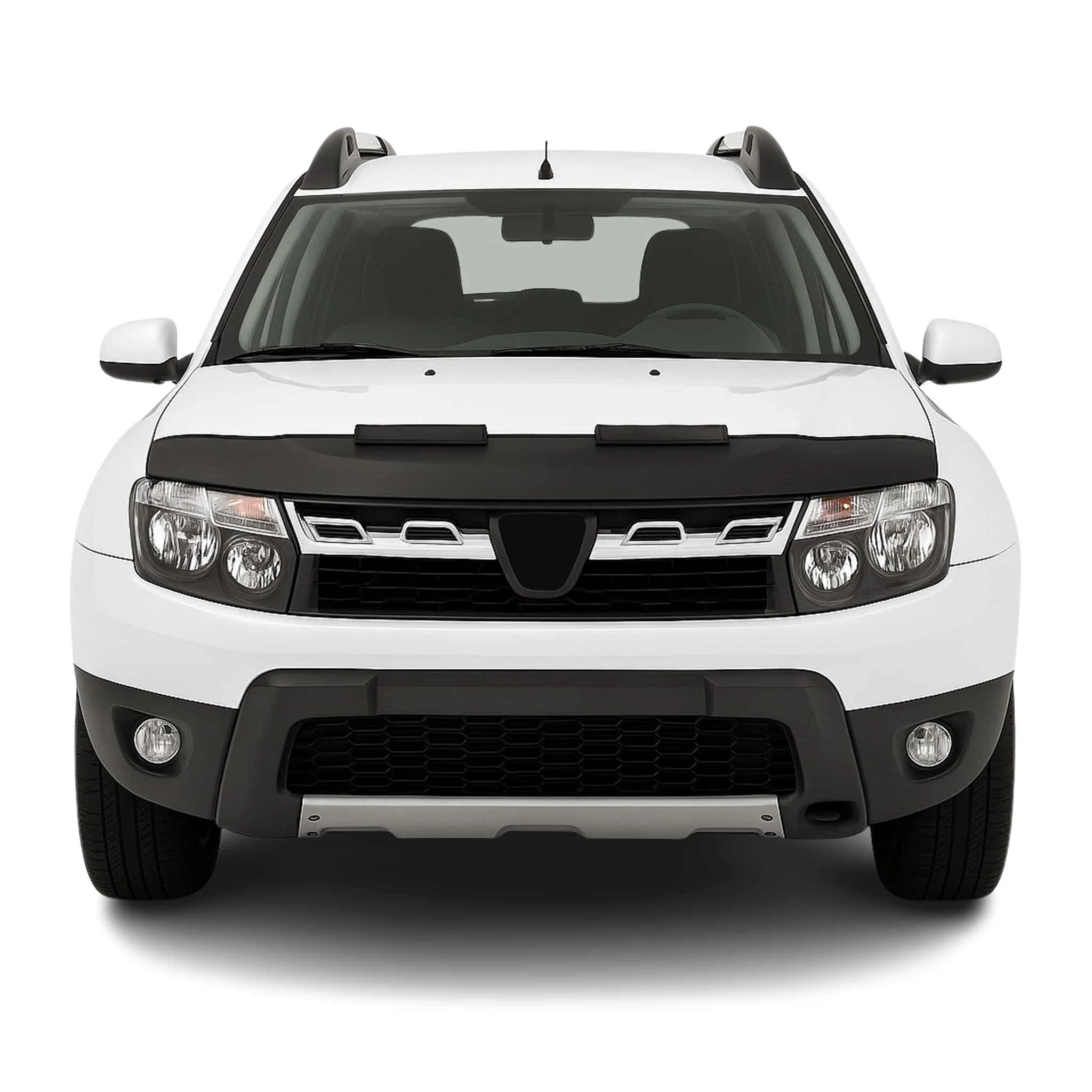 Protège Capot pour Dacia Duster 2010-2018 Masque de voiture vinyle Noir