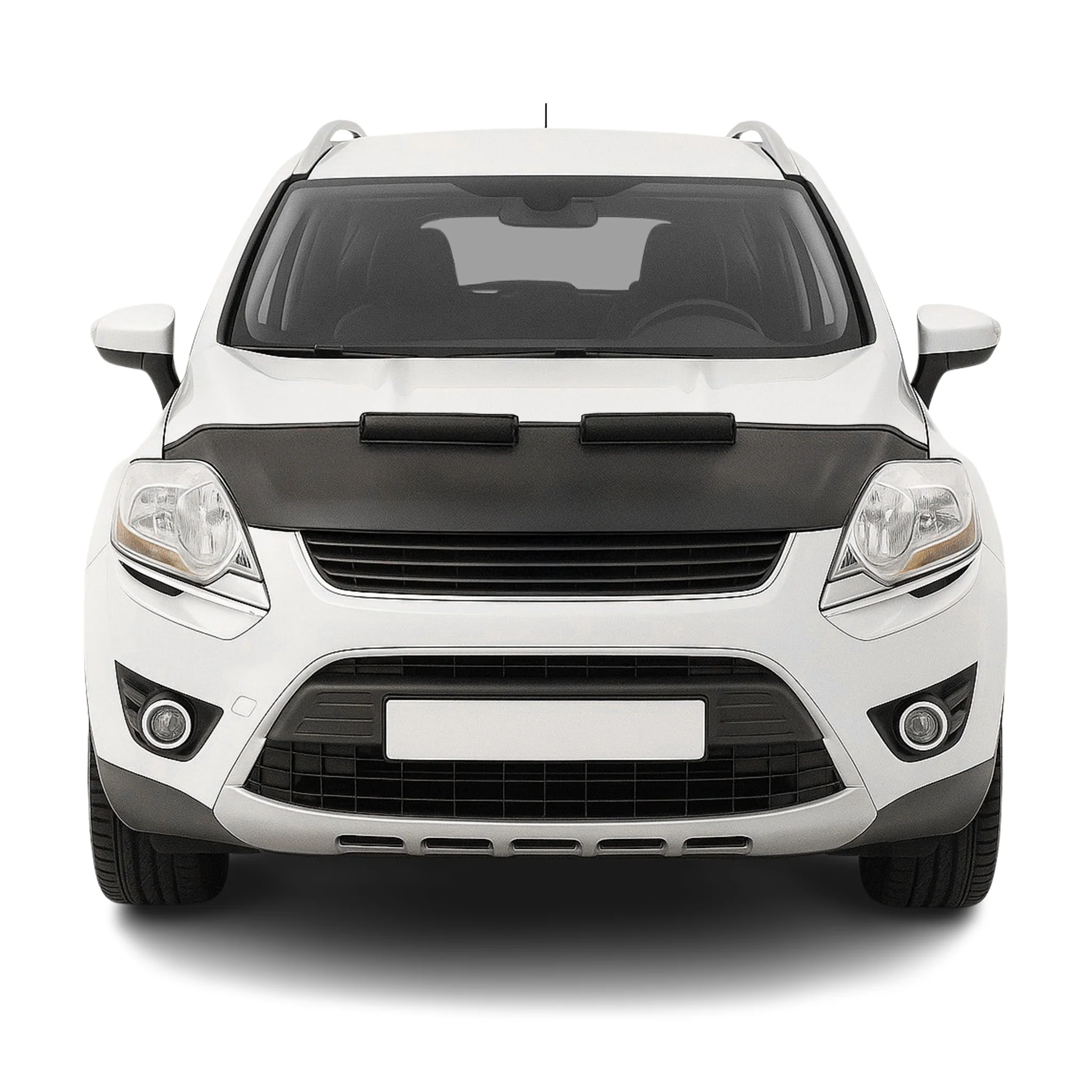 Protège Capot pour Ford Kuga I 2008-2012 Masque de voiture vinyle Noir