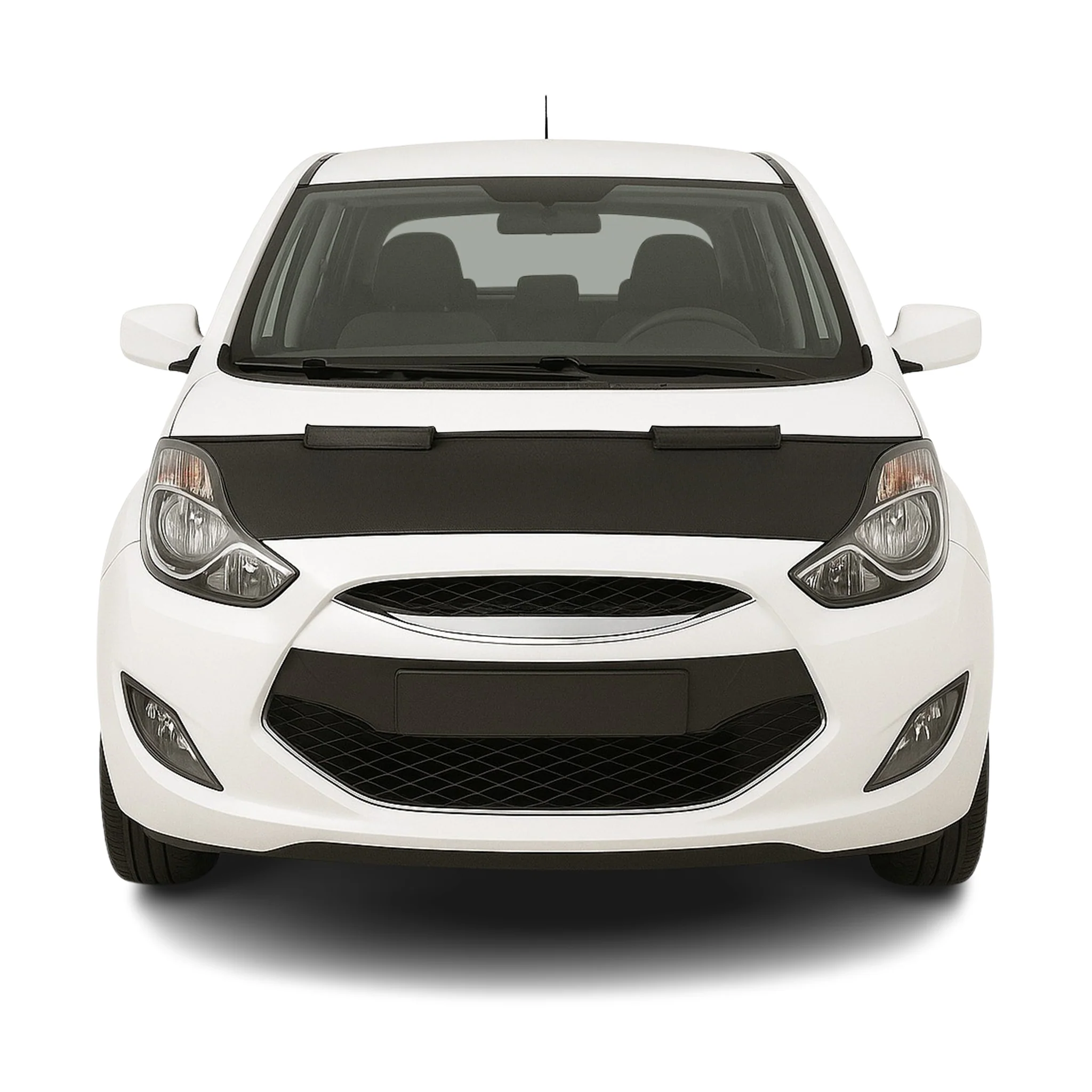 Protège Capot pour Hyundai ix20 2010-2015 Masque de voiture vinyle Noir