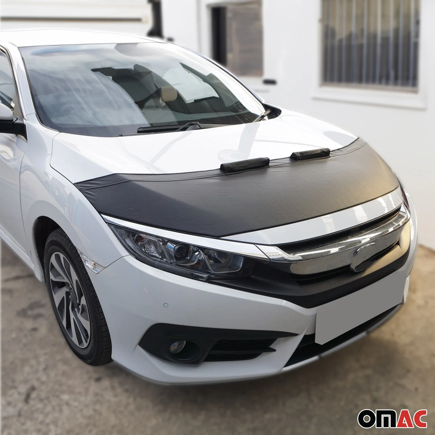 Protège Capot pour Kia Forte 2018-2024 Masque de voiture vinyle Noir - Image 10