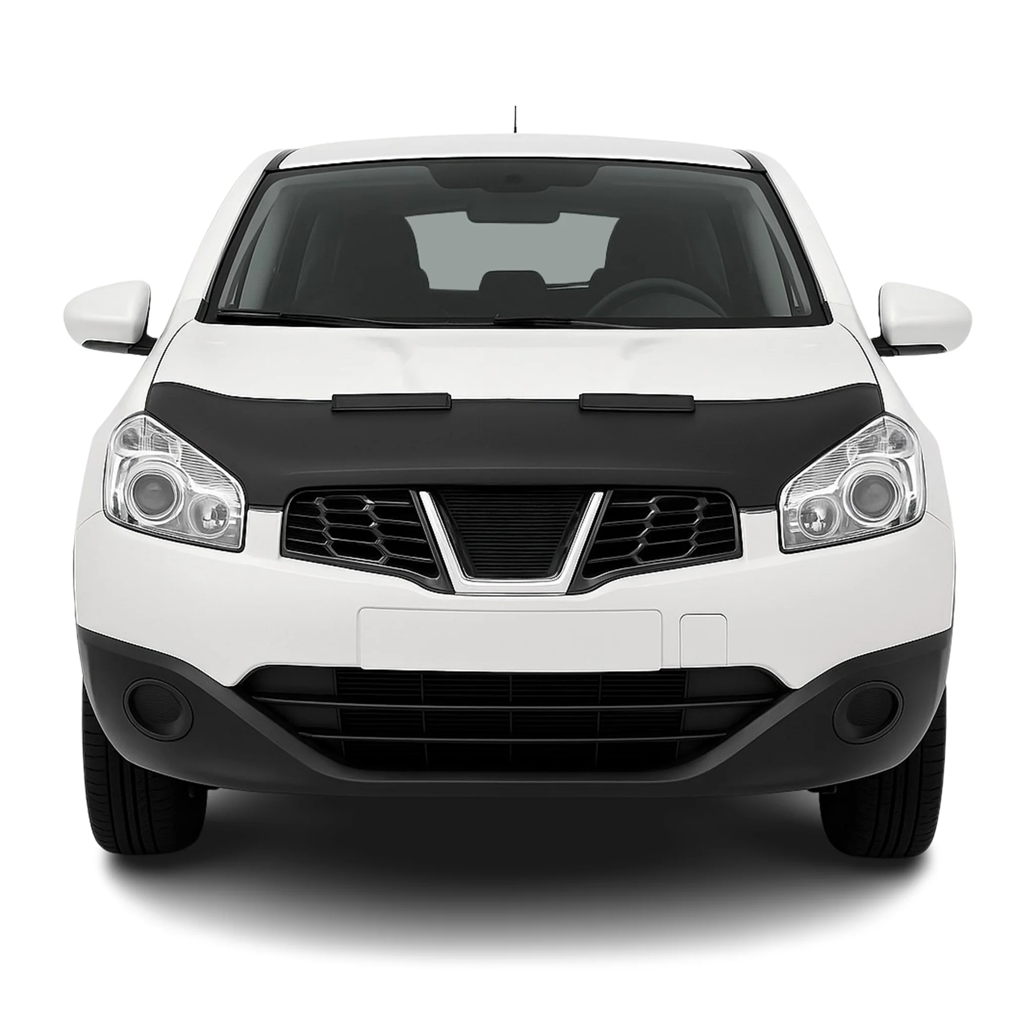 Protège Capot pour Nissan Qashqai J10 2007-2014 Masque de voiture vinyle Noir