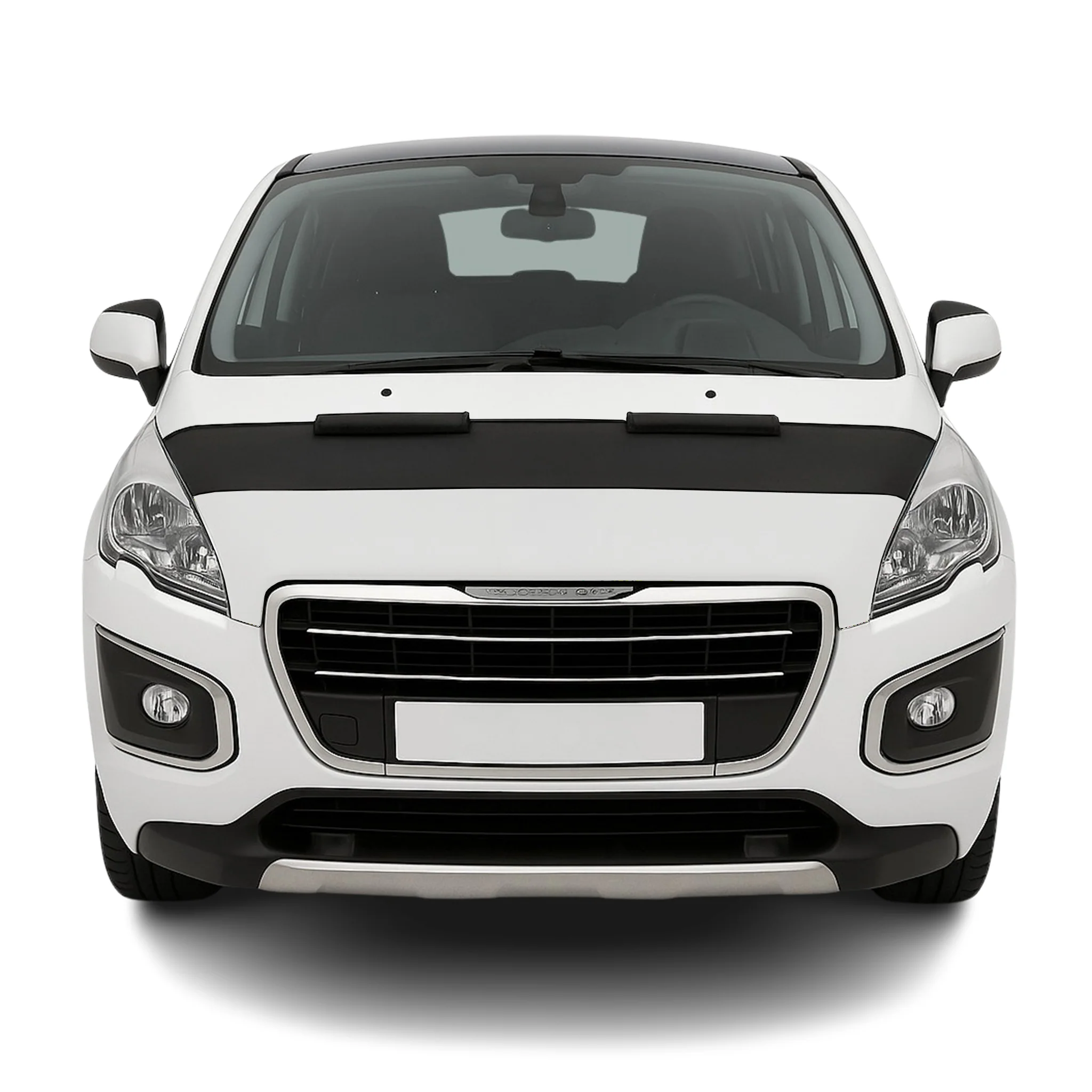 Protège Capot pour Peugeot 3008 2010-2016 Masque de voiture vinyle Noir