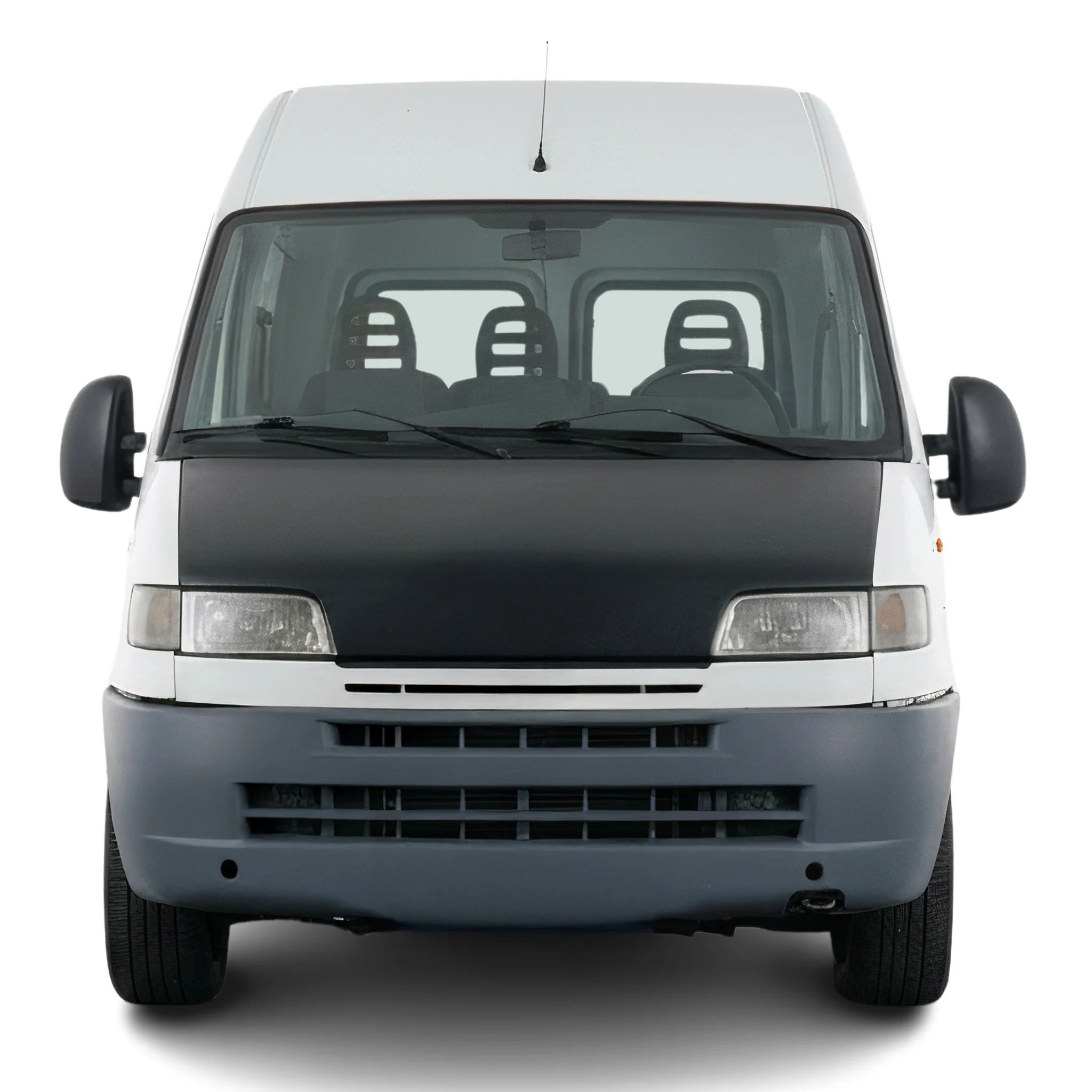 Protège Capot pour Peugeot Boxer 1994-2002 Masque de voiture vinyle Noir