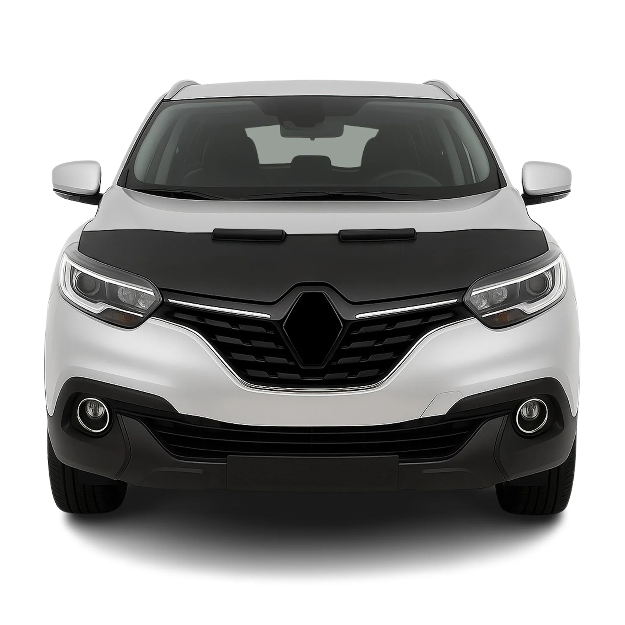 Protège Capot pour Renault Kadjar 2015-2022 Masque de voiture vinyle Noir