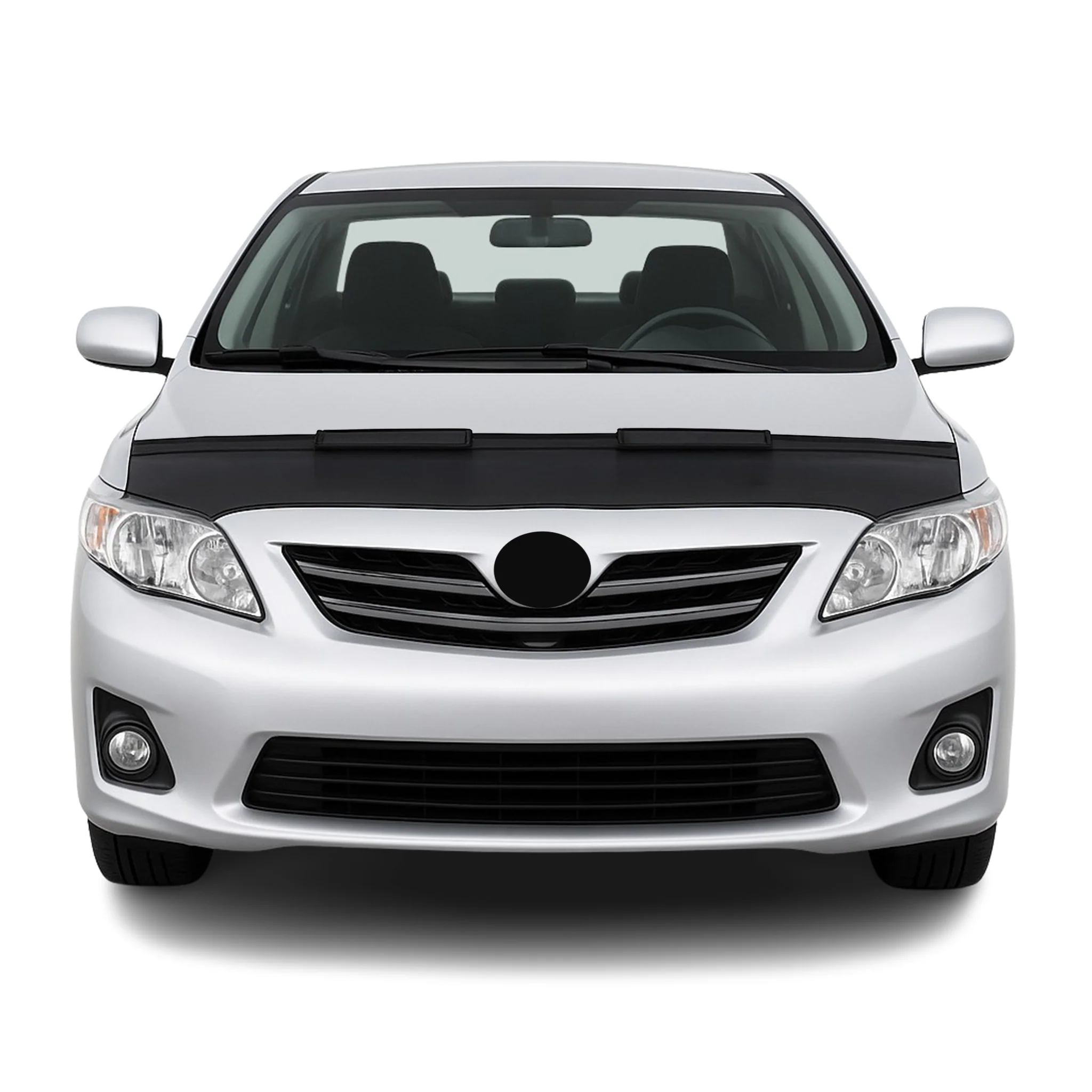 Protège Capot pour Toyota Corolla 2002-2007 Limo Masque de voiture vinyle Noir