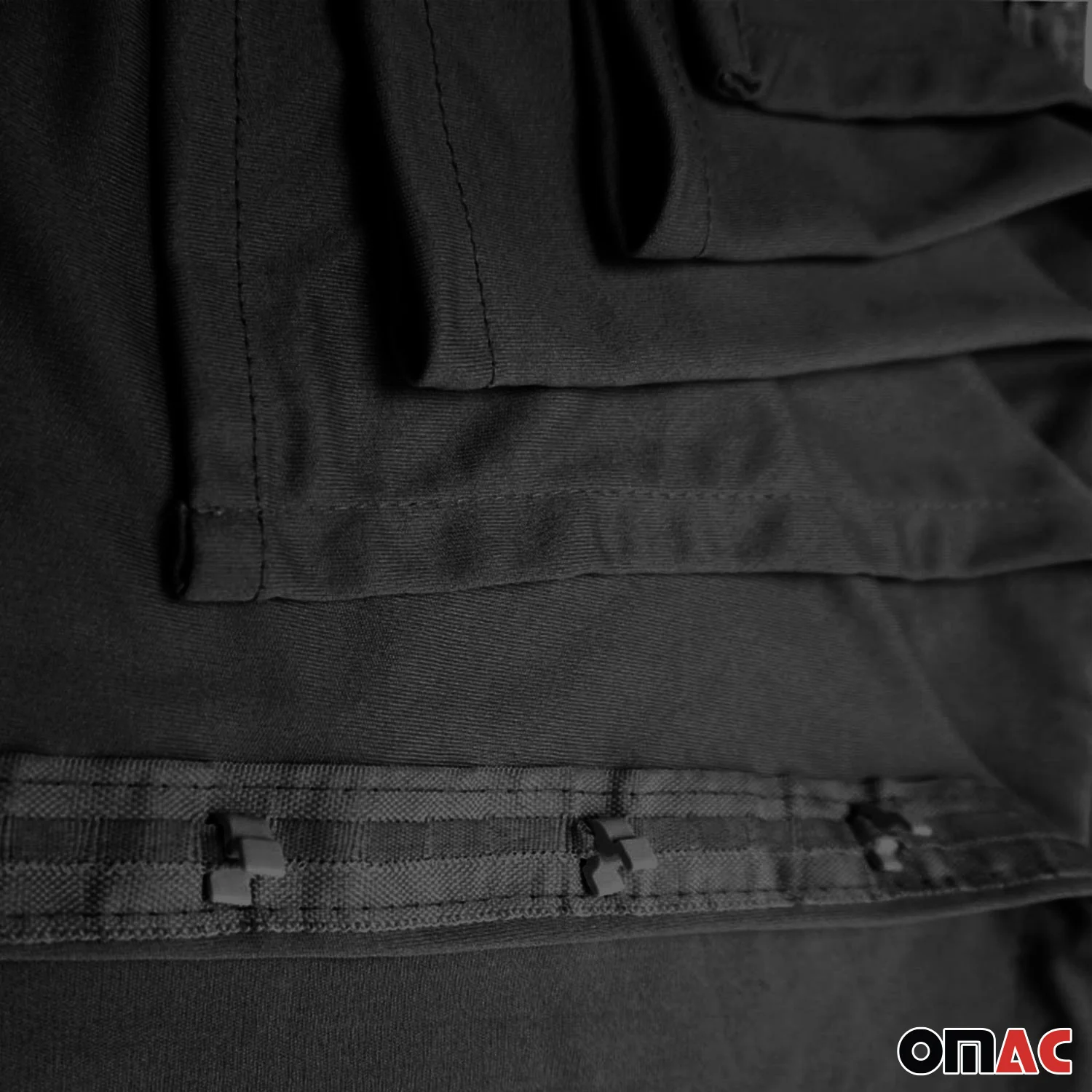 Rideaux De Porte Hayon Pour Peugeot Boxer H3 Protection Solaire Noir - Image 7