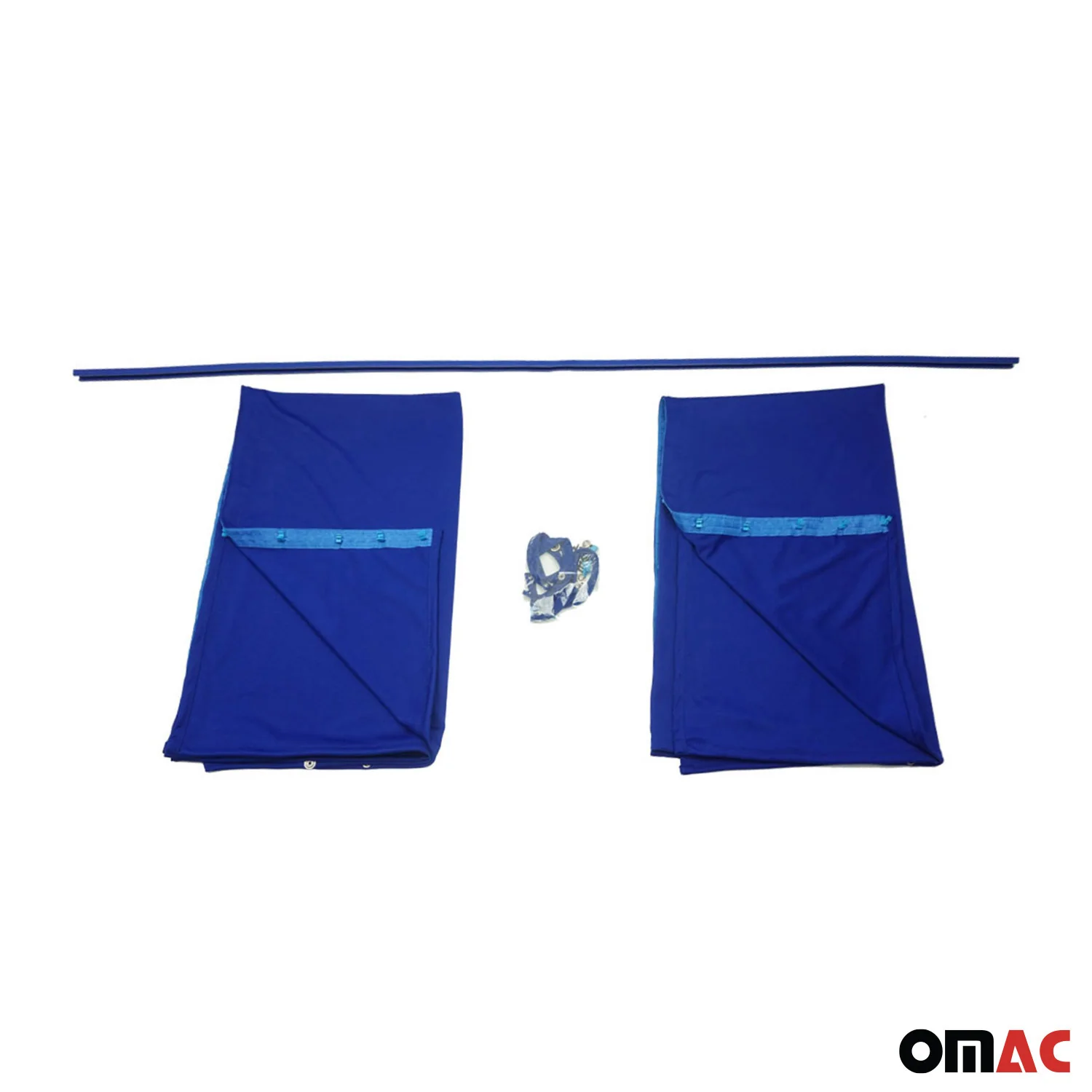 Rideaux De Porte Hayon Pour Peugeot Partner Protection Solaire Bleu foncé - Image 8
