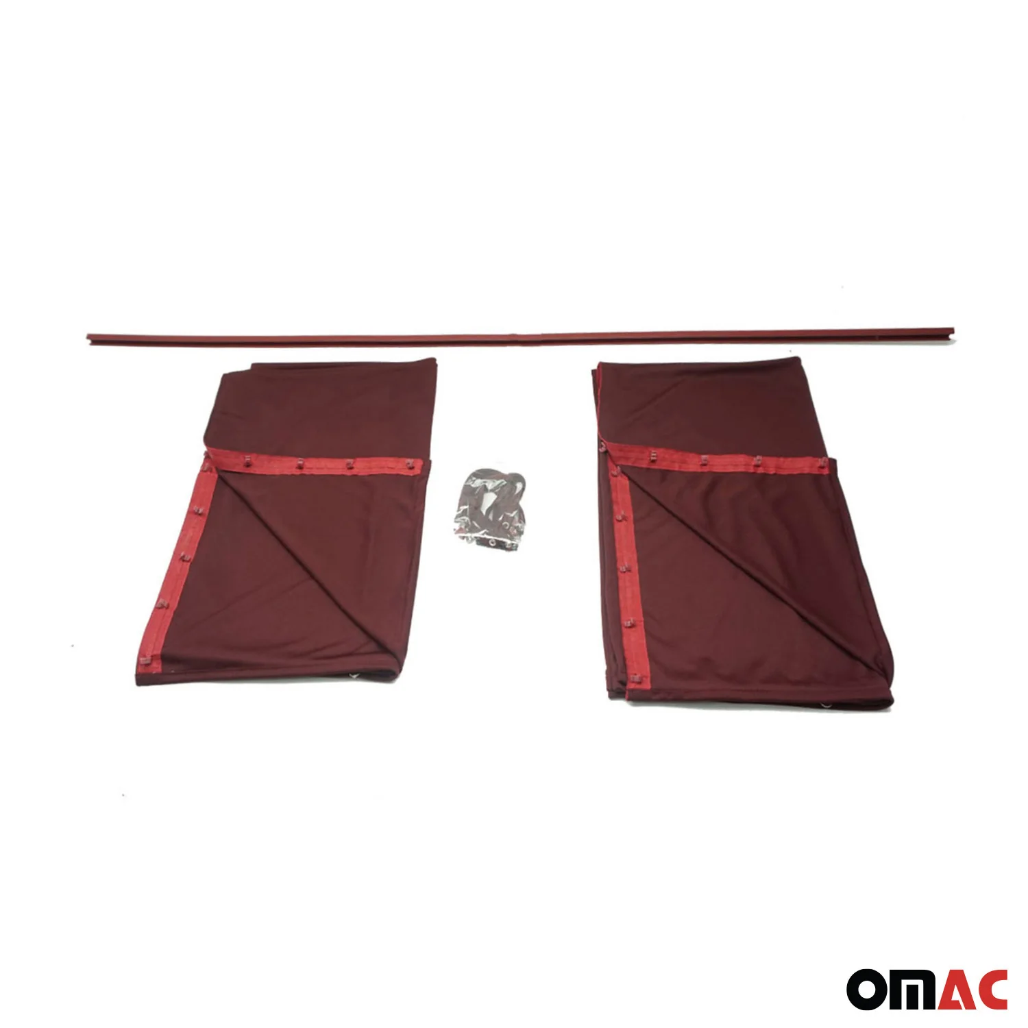 Rideaux De Porte Hayon Pour Peugeot Partner Protection Solaire Rouge - Image 8