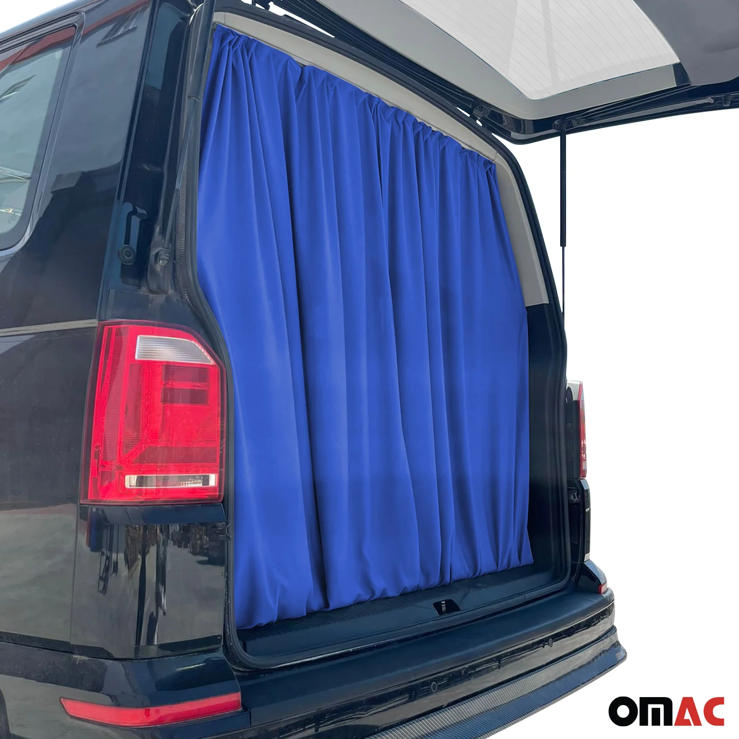 Rideaux De Porte Hayon Pour Peugeot Rifter Protection Solaire Bleu foncé - Image 5