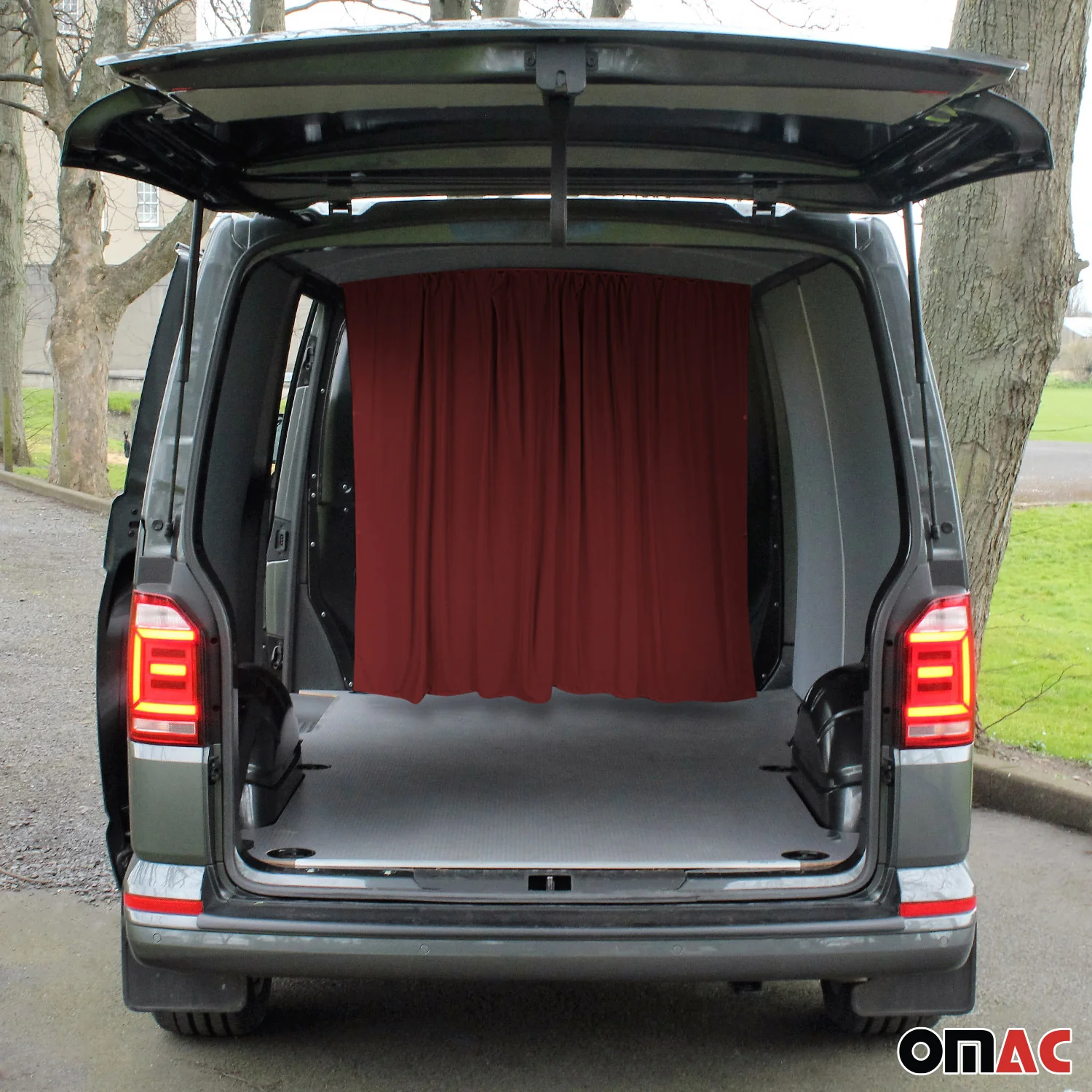 Rideaux De Séparation De Cabine pour Hyundai H1 / Starex Rouge - Image 2