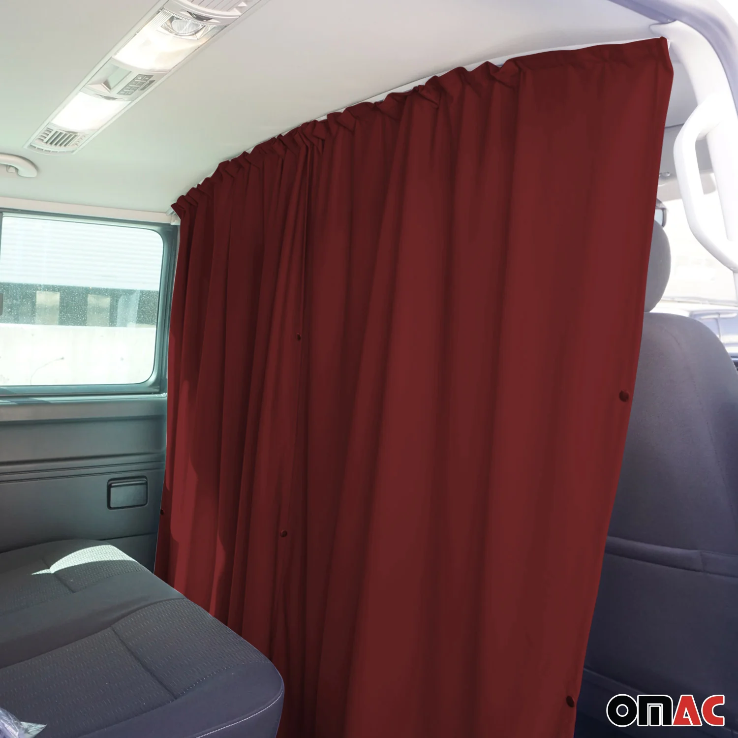 Rideaux De Séparation De Cabine pour Hyundai H1 / Starex Rouge - Image 6