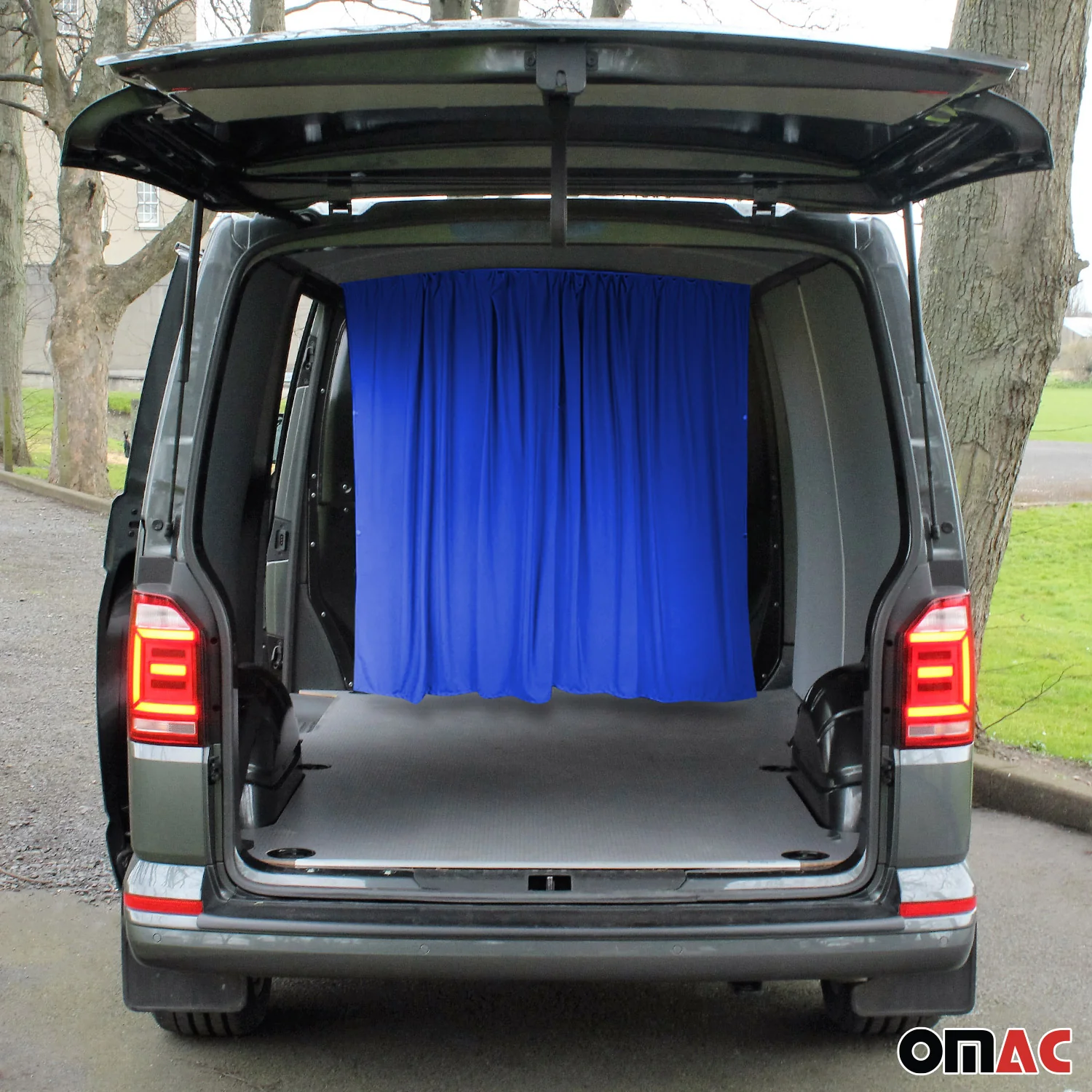 Rideaux De Séparation de Cabine pour Nissan NV200 H1 Bleu Foncé Tissu - Image 2