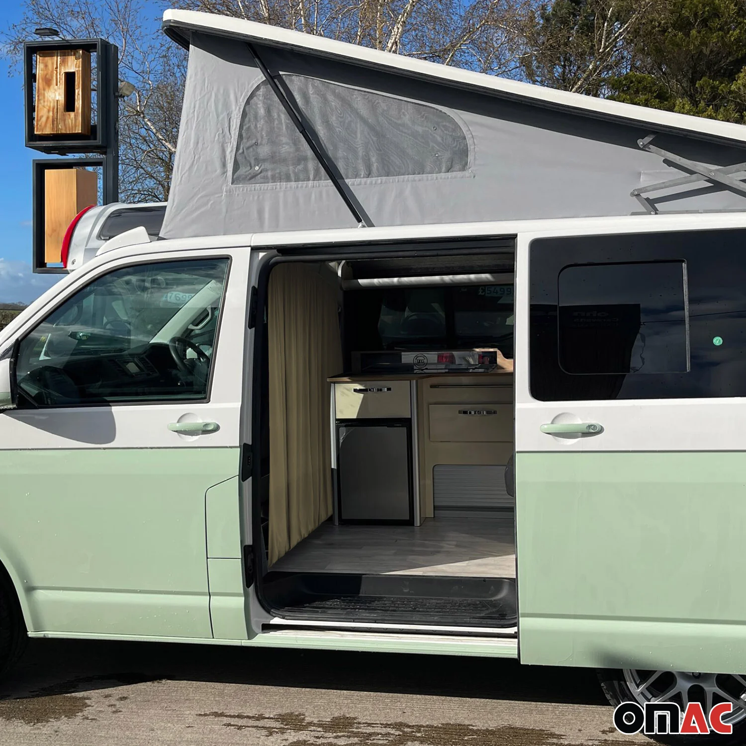 Rideaux De Séparation De Cabine pour Nissan NV400 Protection Solaire Beige - Image 5