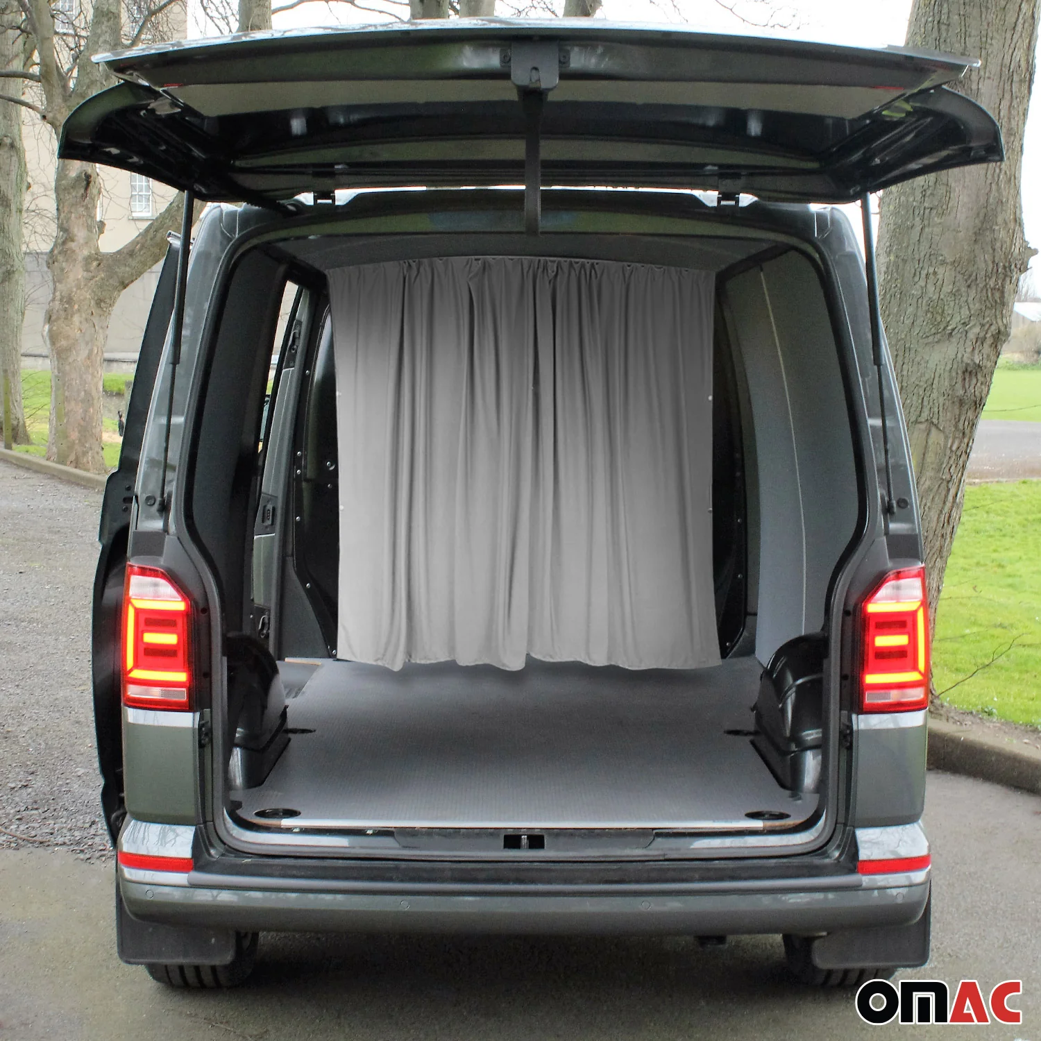 Rideaux De Séparation De Cabine pour VW Transporter T3 T4 L1 L2 Gris - Image 2