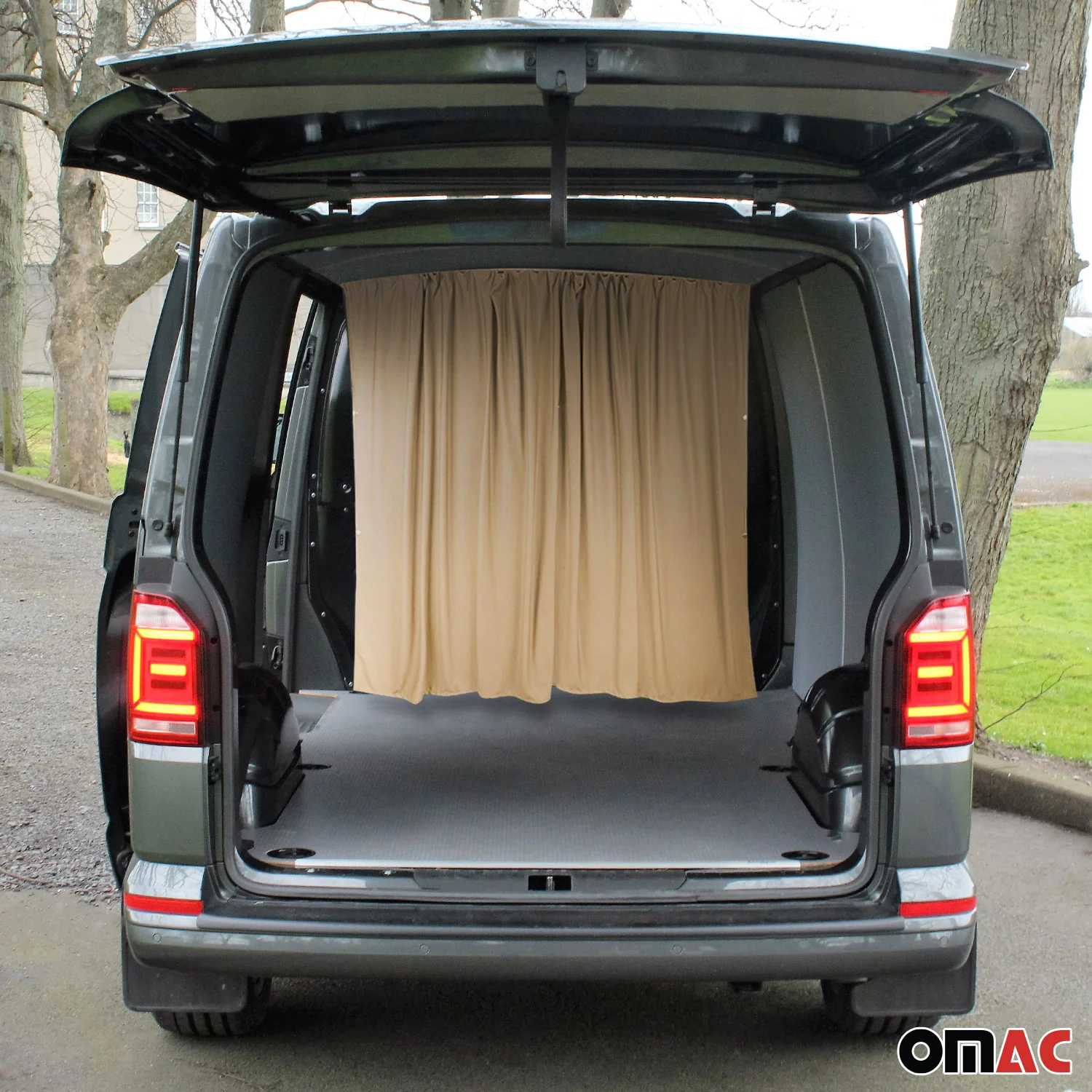 Rideaux De Séparation De Cabine pour Mercedes Vaneo Protection Solaire Beige - Image 2