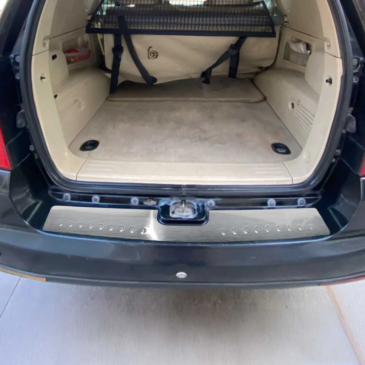 Protection de Pare-Chocs pour Ssangyong Rexton 2006-2012 Inox finition brossée