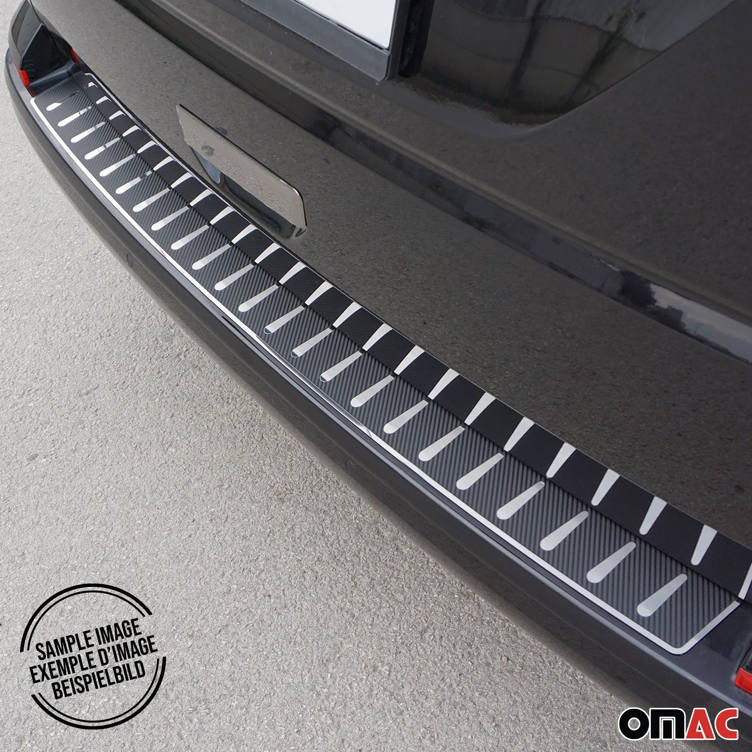 Protection de Pare-Chocs pour Subaru Outback V 2015-2019 Inox film carbone - Image 5