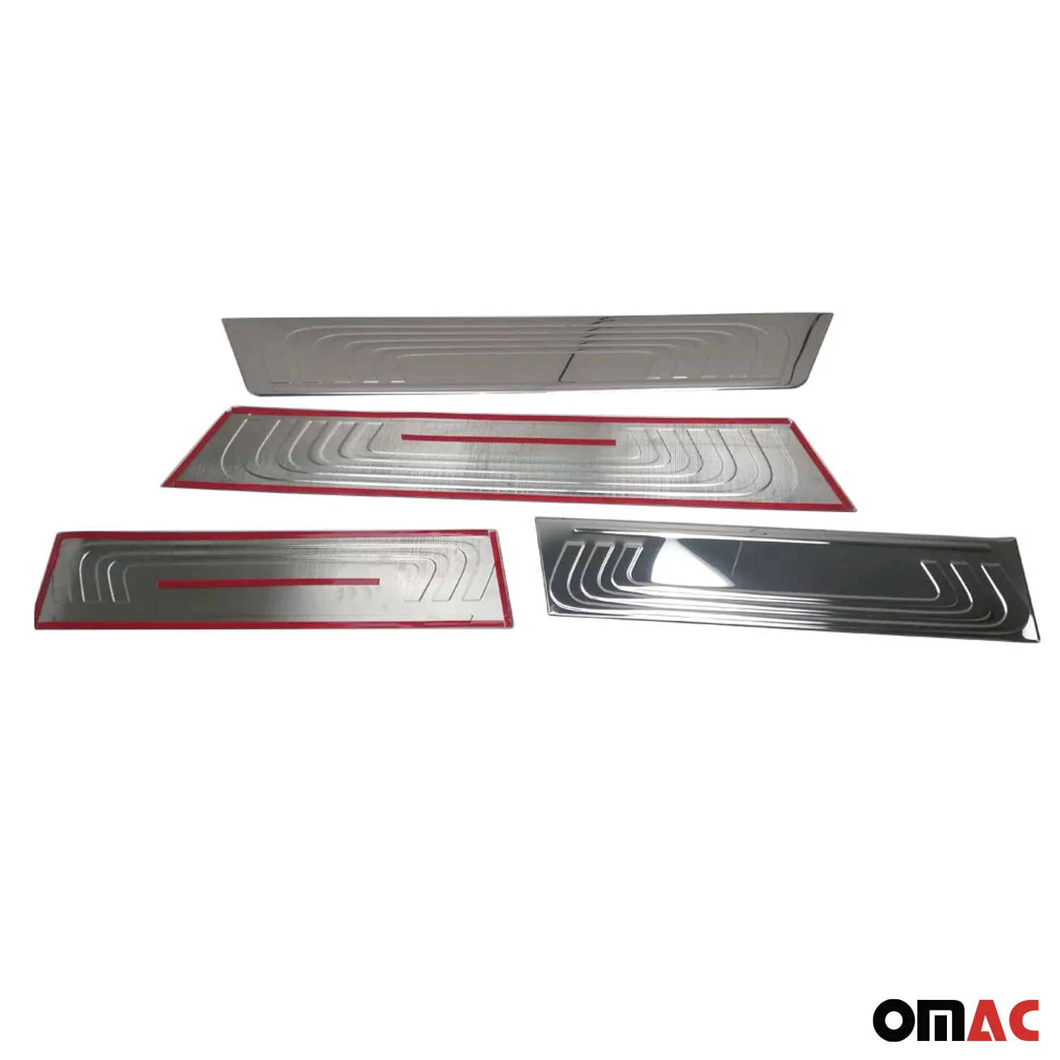 Couverture de Seuil de porte pour Mercedes Vito W447 2014-2026 inox chromé 4Pcs - Image 5
